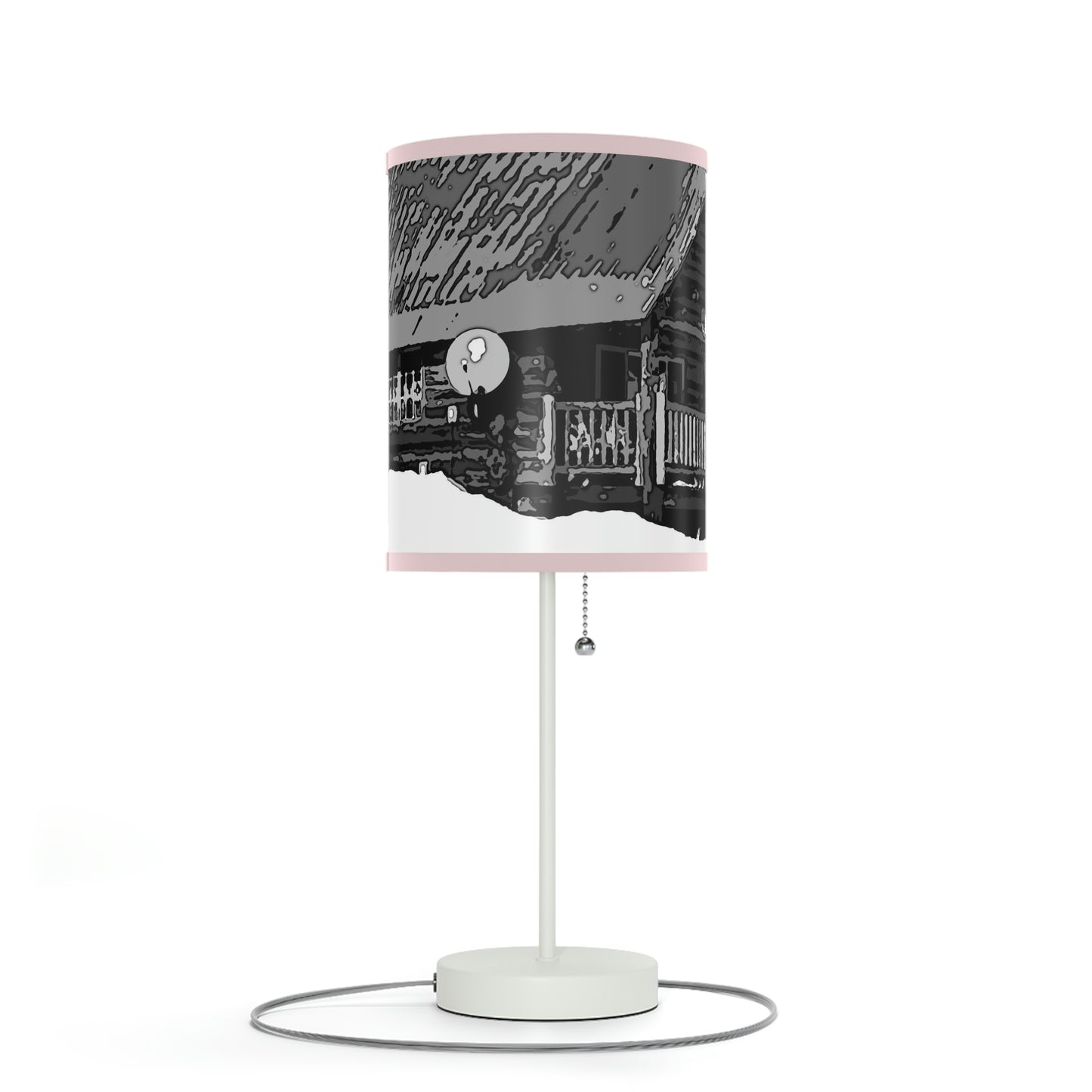 Lamp on a Stand, US|CA plug ... A Beautiful Lodge & Back-Country Outfitter In A Mountain Town ... 'Dixie, Idaho, November 2022' ... Original Works ...