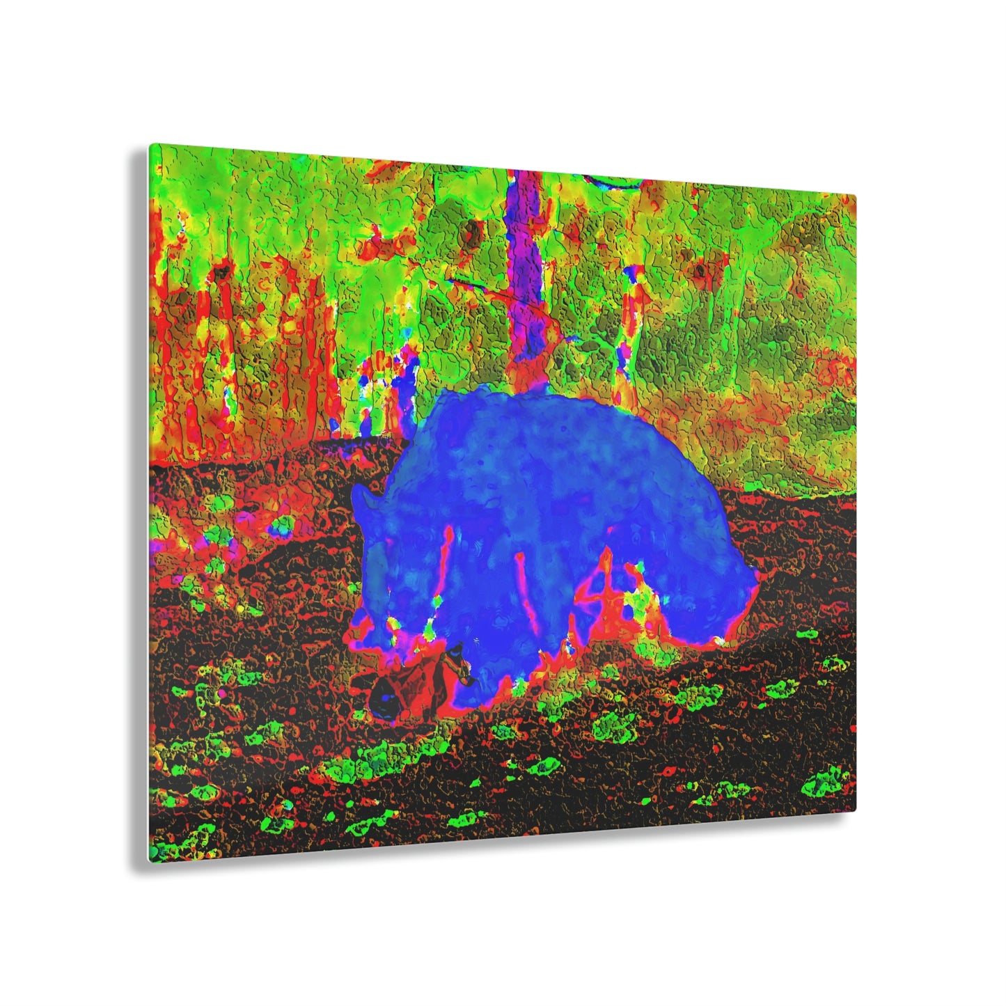 Acrylic Prints ... RCY: "Rhett Creek Yogi ... '500 Lbs Of Autumn Season Hunger' ..."  ... September 2022 ... Central Idaho ... Original Works ...
