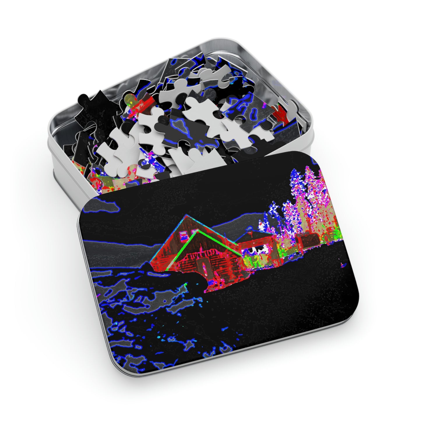 Jigsaw Puzzle (30, 110, 252, 500,1000-Piece) ... Piece-By-Piece ... "Count The Hours & Enjoy The Colors..!" ... Original Works: Phots' Photo: Les Objets D'Art ...