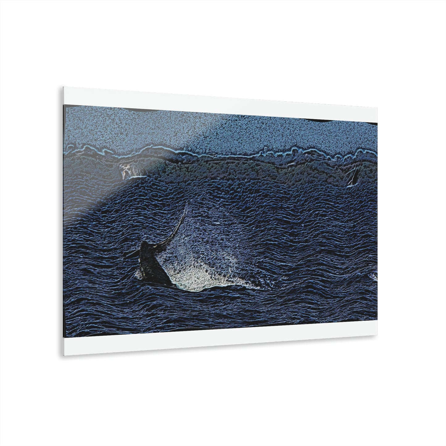 Acrylic Prints (French Cleat Hanging) ... "A Trio Of Humpback Joy" ...  Maui, HI ... April Fools Day ... 1Apr23 ... Original Works - Family Archives ...