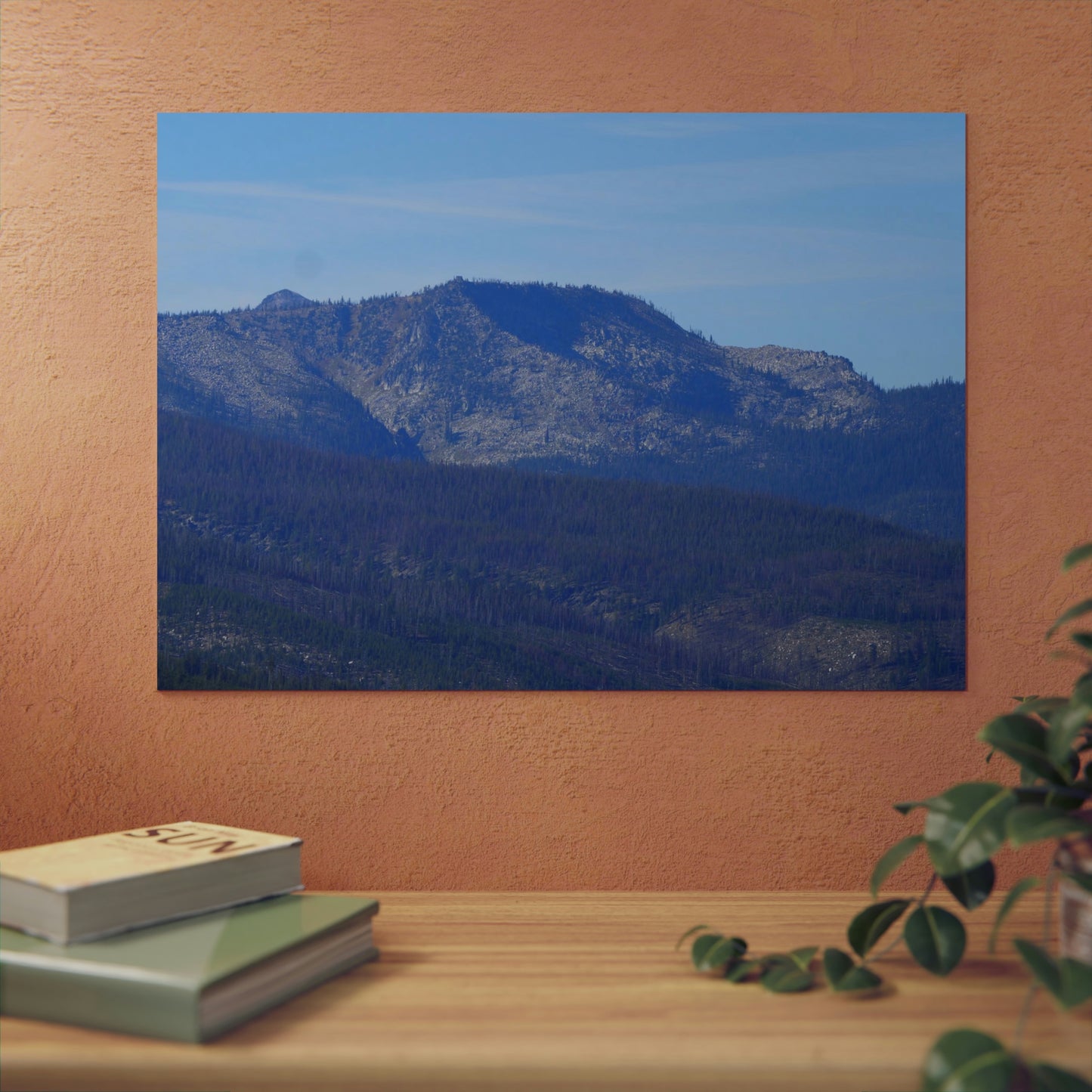 Aluminum Composite Panels ... Looking West ... The Gospel Hump Wilderness: "Mineral Butte & Buffalo Hump" ... September 2022 ... Base Photo For Client Custom-Art Folio ...