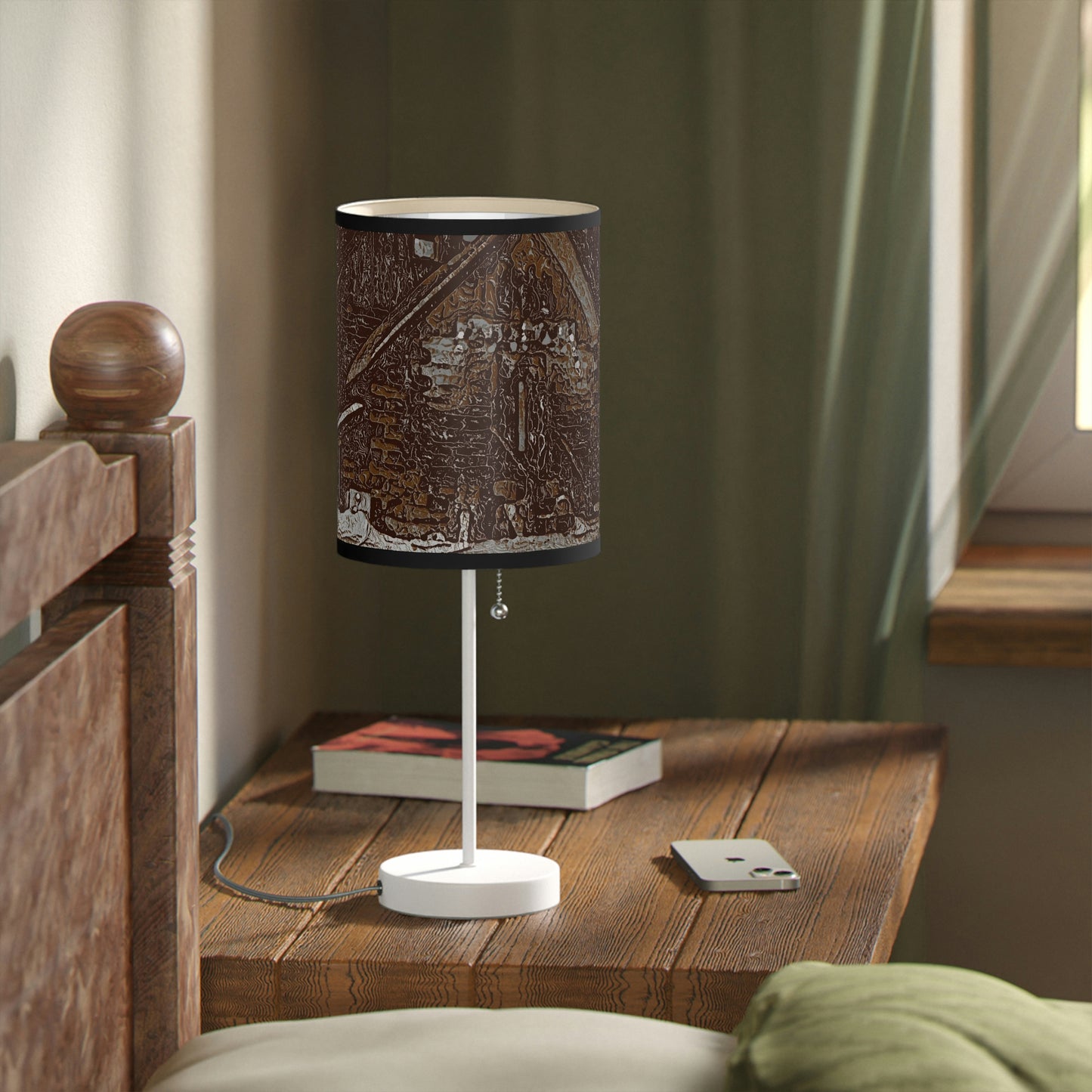 Lamp on a Stand, US|CA plug ... "A Bit Of Illumination For Your Cabin, Trailer, Boat-Yacht, RV, Home, Or Tiny-Home".