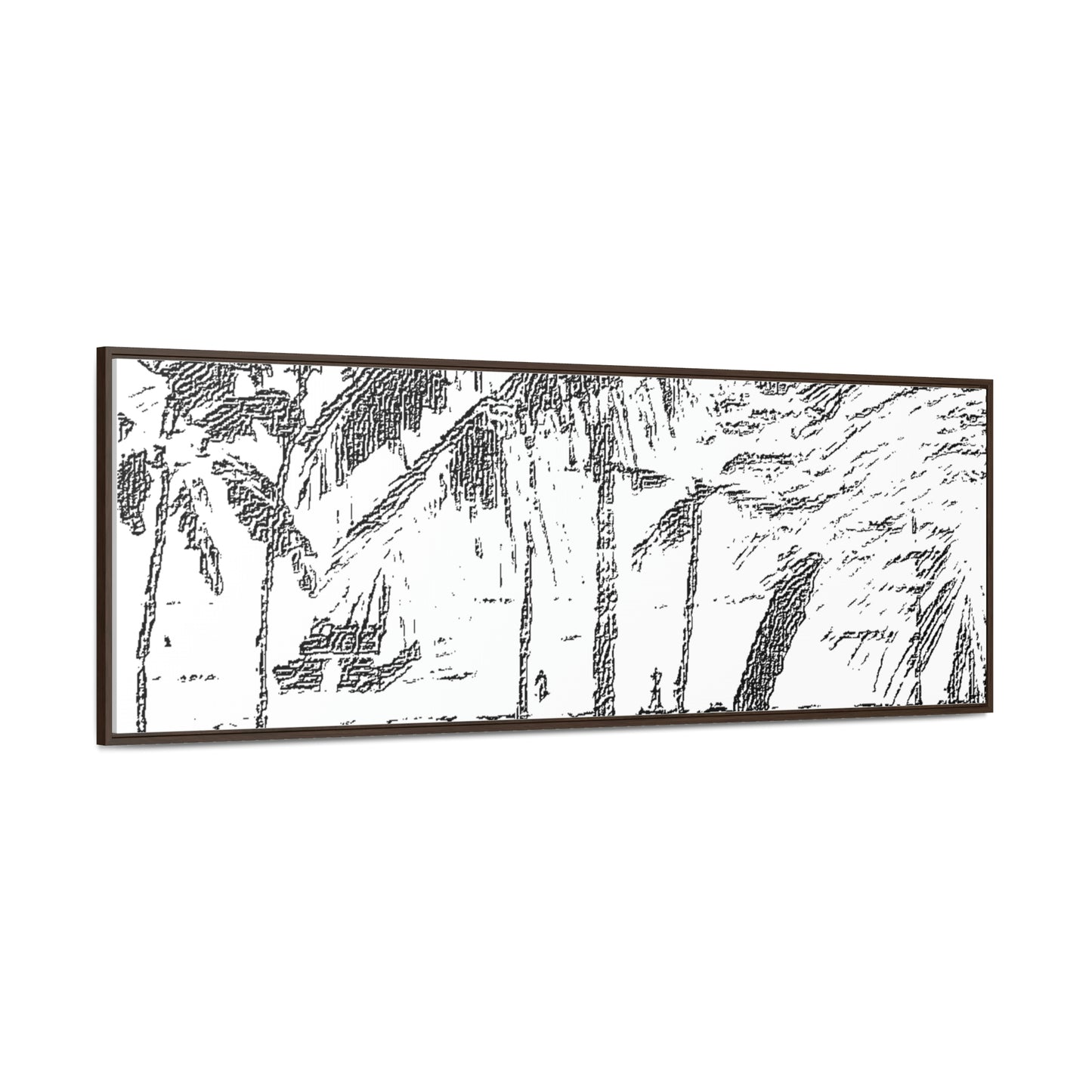 Gallery Canvas Wraps, Horizontal Frame ... "The Royal Hawai'ian: Waikiki Beach_Beach" ... Honolulu, HI ... Ocotber 2014 (Halloween) ... Original Works ...