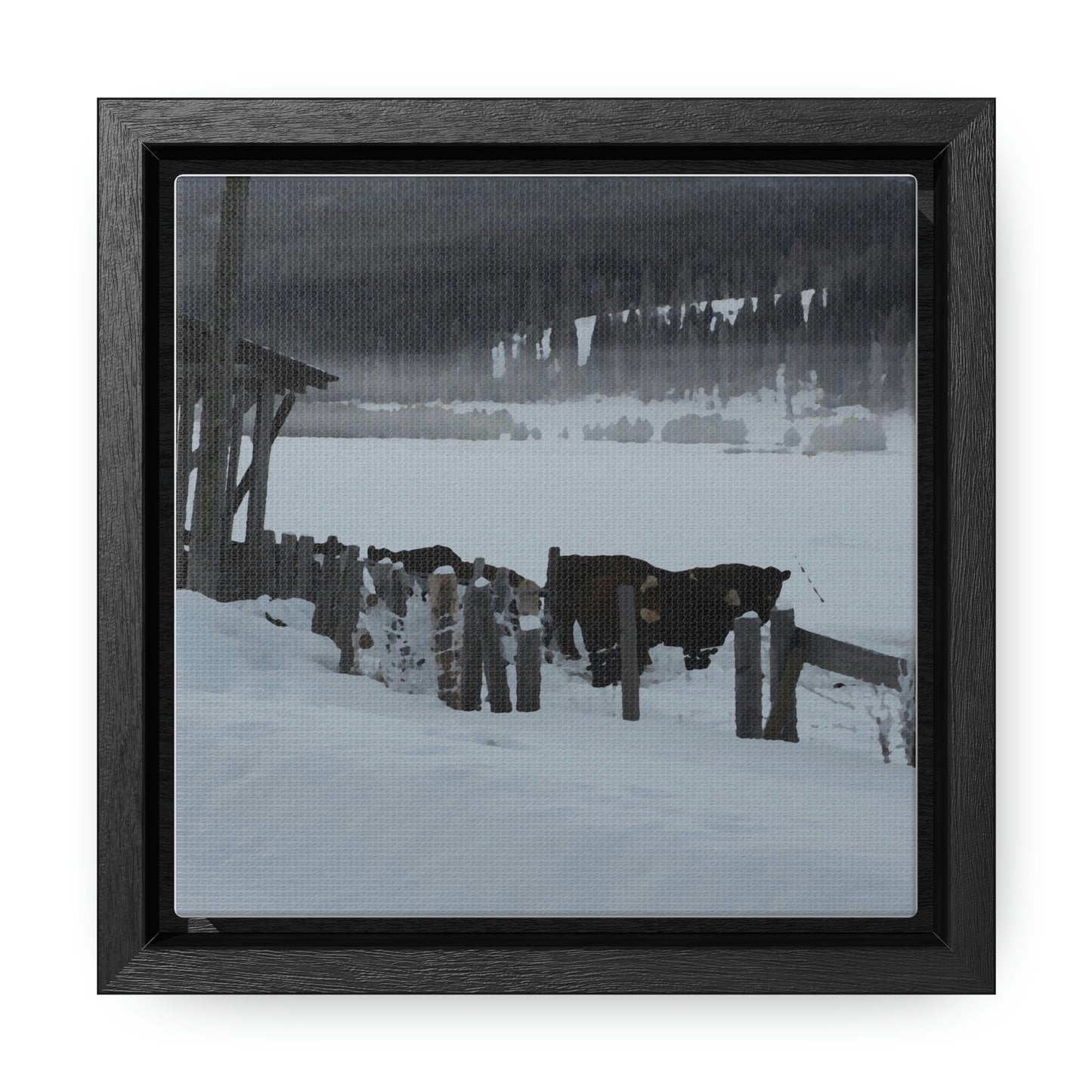 Gallery Canvas Wraps, Square Frame
