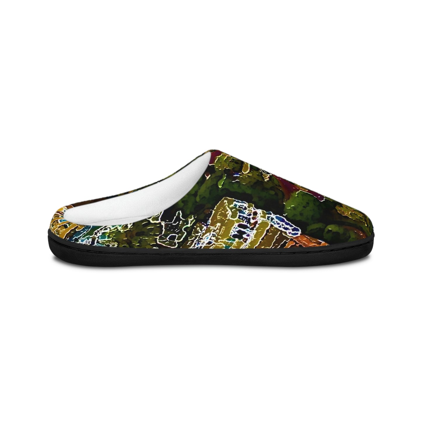 Men's Indoor Slippers ... A Crazy Street ... 'Eight Winding Curve-Switchbacks' ... "Lombard Street, San Francisco, CA' ... Family Archives: 1970's ... Original Works ...