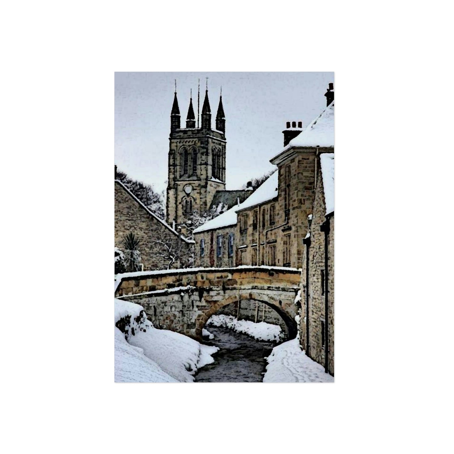 Aluminum Composite Panels ... A Bridge, A Canal, A Cathedral ... "To Stroll Over-Through-And-By" ... Central England: Circa 2005 ... Original Works ...