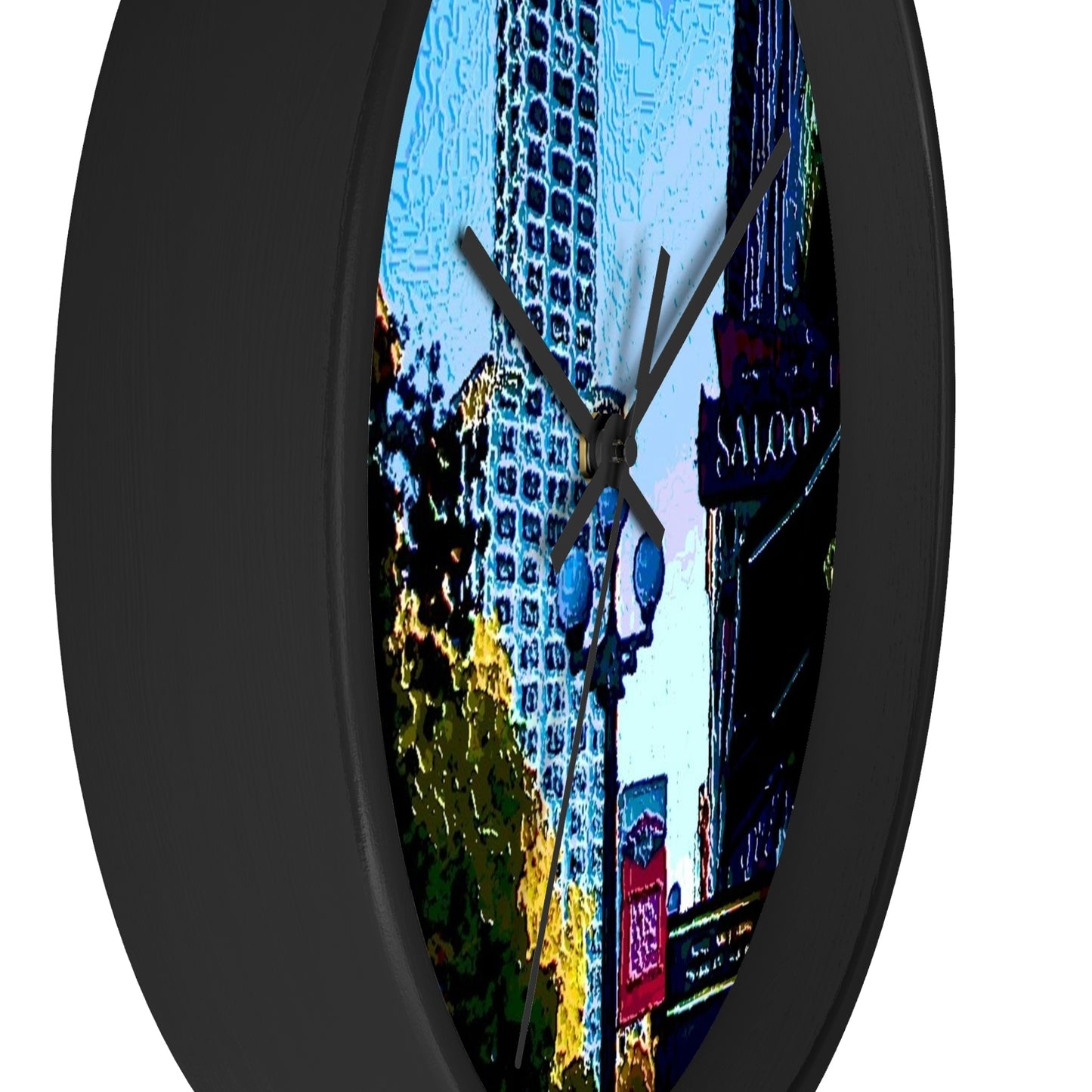 Wall clock ..  Pioneer Square & Smith Tower ... 'That World Famous View' ... Colleague Supplied Photo ... Original Works ...
