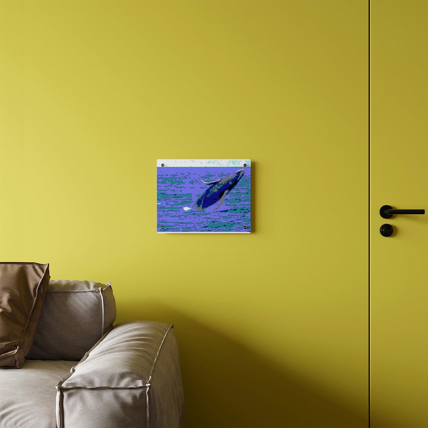 Acrylic Wall Art Panels ... Baby Humpback Breaching ... Maui, HI: April 2022 ... "Family Archives: KPH" ... Original Works ...