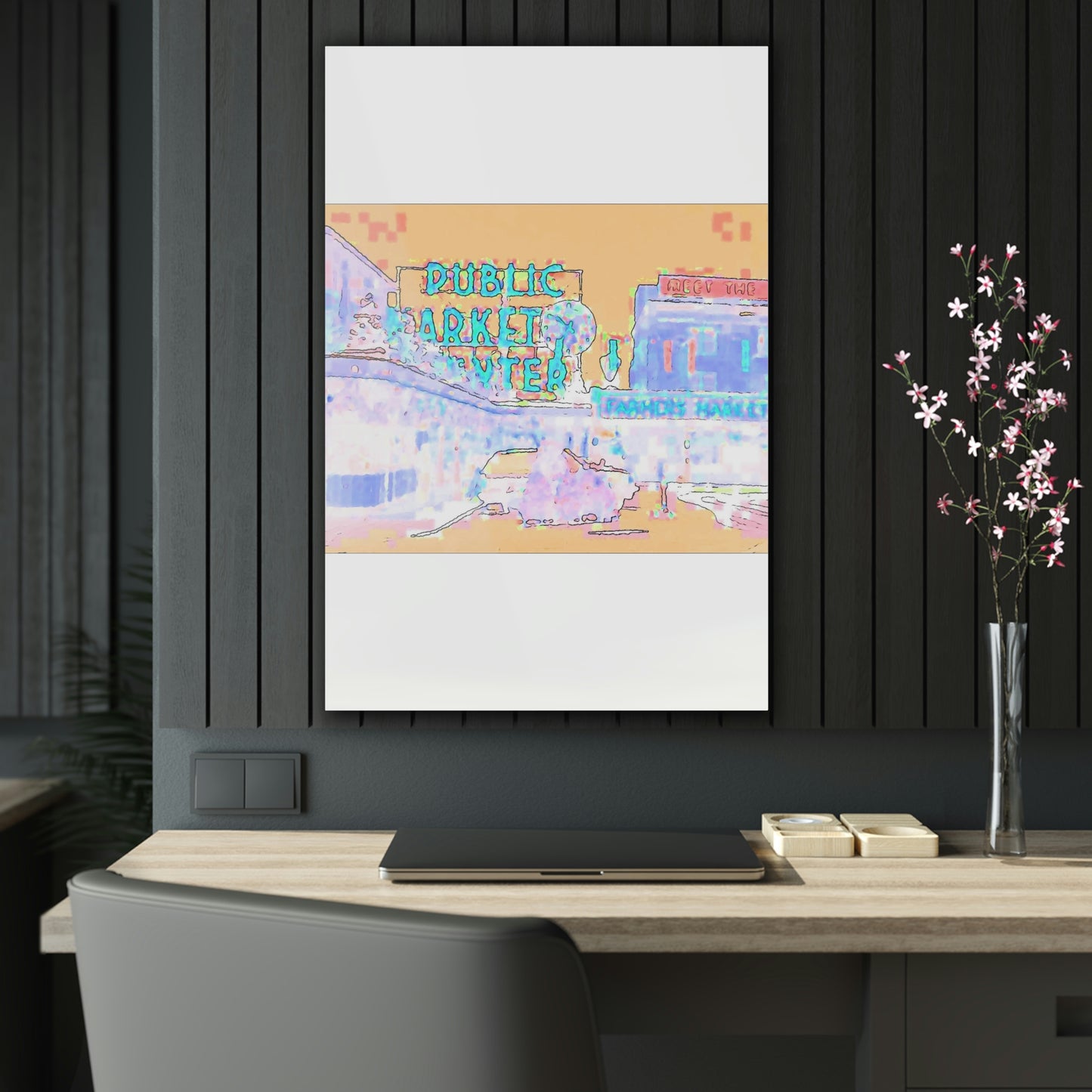 Acrylic Prints ... "Seattle's PPM: Pike-Place-Market" ... I Remember That Day ... The Photo Shoot ... 'It Was Snowing' ... Original Works ...