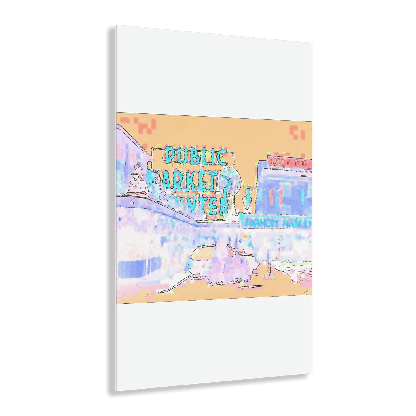 Acrylic Prints ... "Seattle's PPM: Pike-Place-Market" ... I Remember That Day ... The Photo Shoot ... 'It Was Snowing' ... Original Works ...