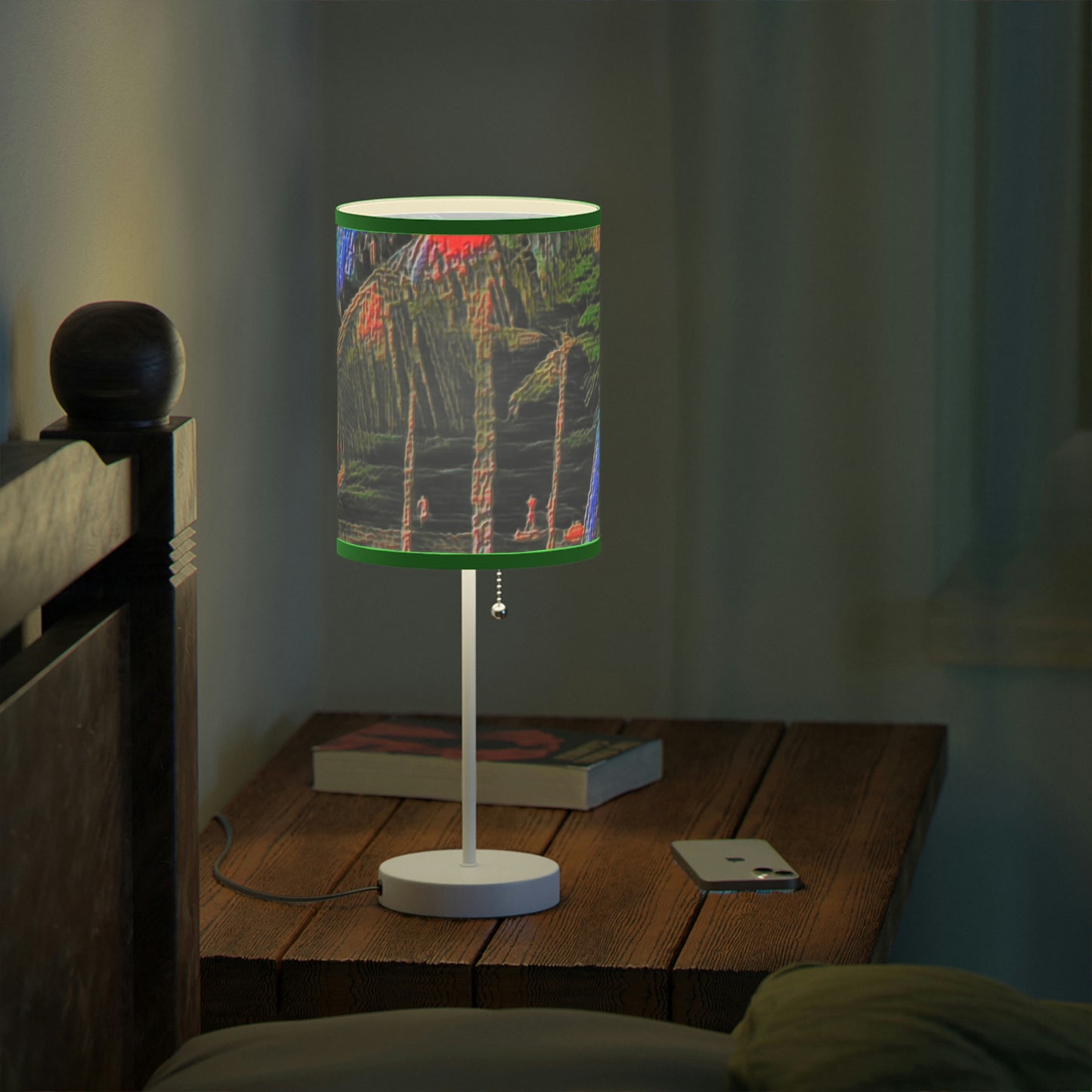 Lamp on a Stand, US|CA plug ... "The Royal Hawai'ian: Waikiki Beach_Beach" ... Honolulu, HI ... Ocotber 2014 (Halloween) ... Original Works ...