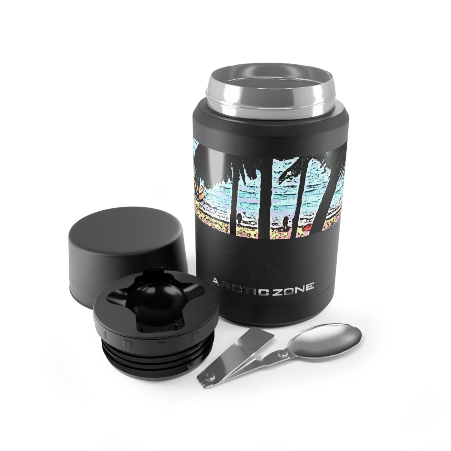 Titan Copper Insulated Food Storage ... "A Beautiful Beach Amongst The Palms" ... The Outrigger Waikiki, Honolulu, Oahu ... Original Works ...
