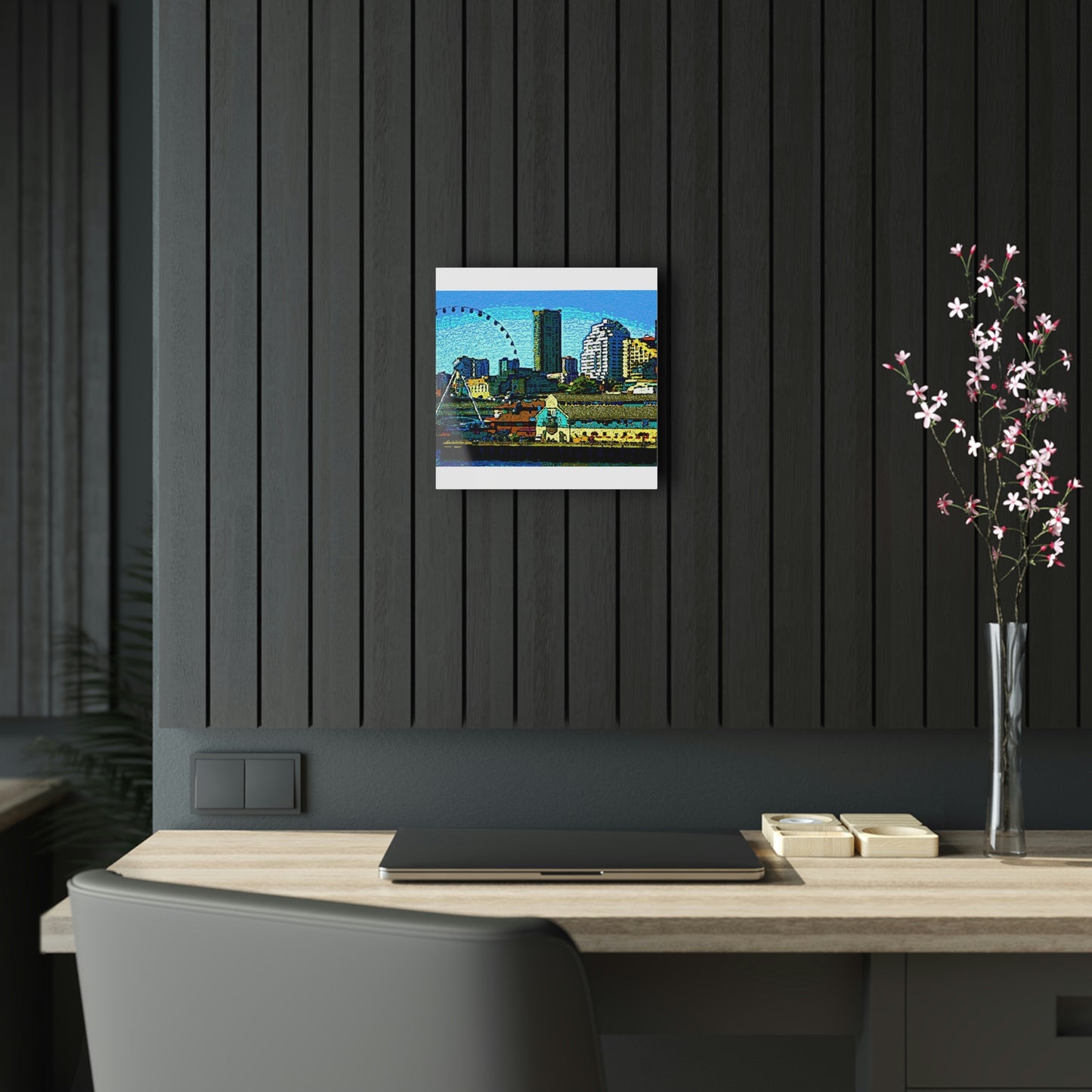 Acrylic Prints... That Classic Wheel ... 'Seattle's Wheel' ... & An Old Classic Waterside Vendors ...  'Family Archives' ... Original Works ...