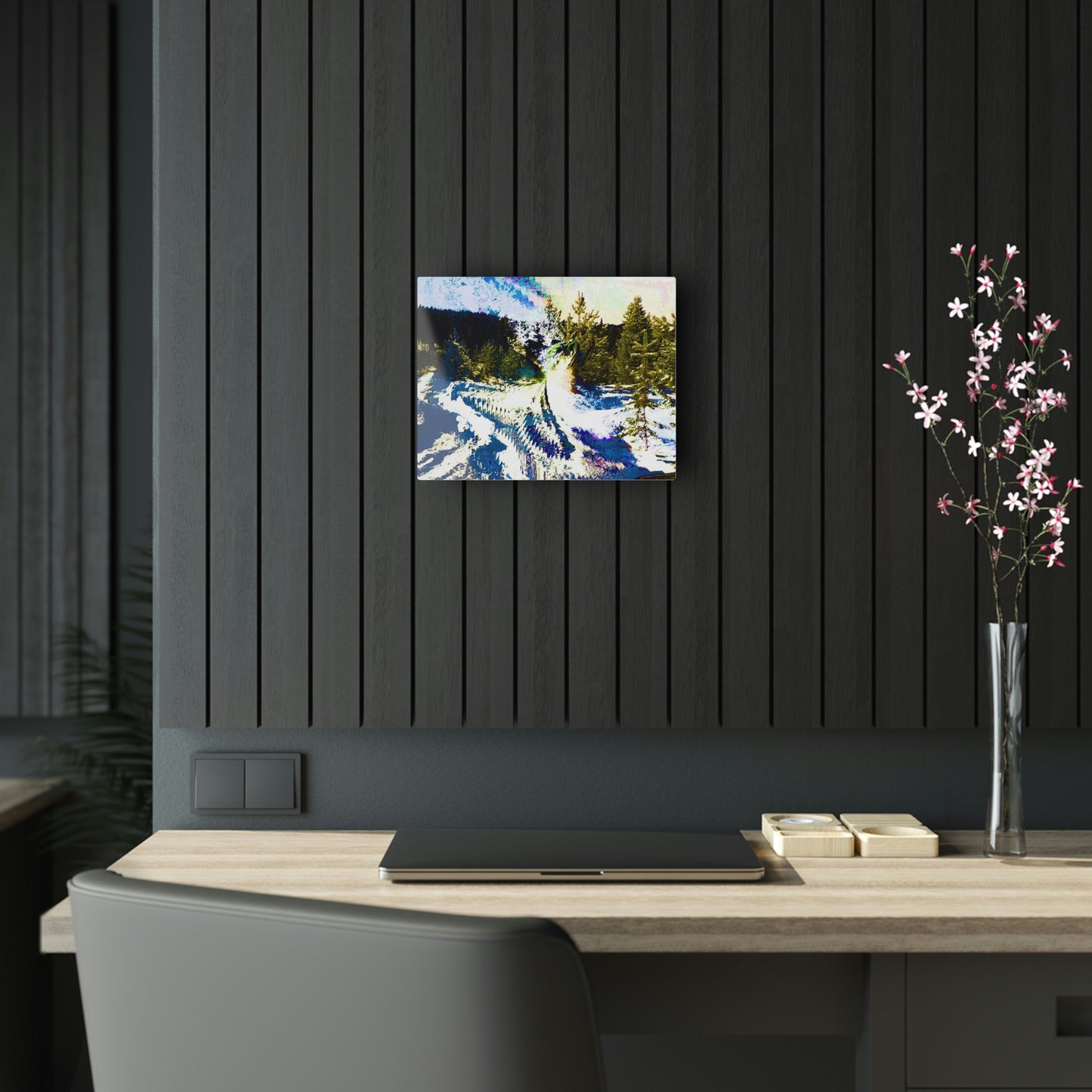 Acrylic Prints ... "No Time 'Like-Air-Time' ..." ... A True Master At His Craft ... December 2022, Rhett Creek, Idaho ... Original Works ...