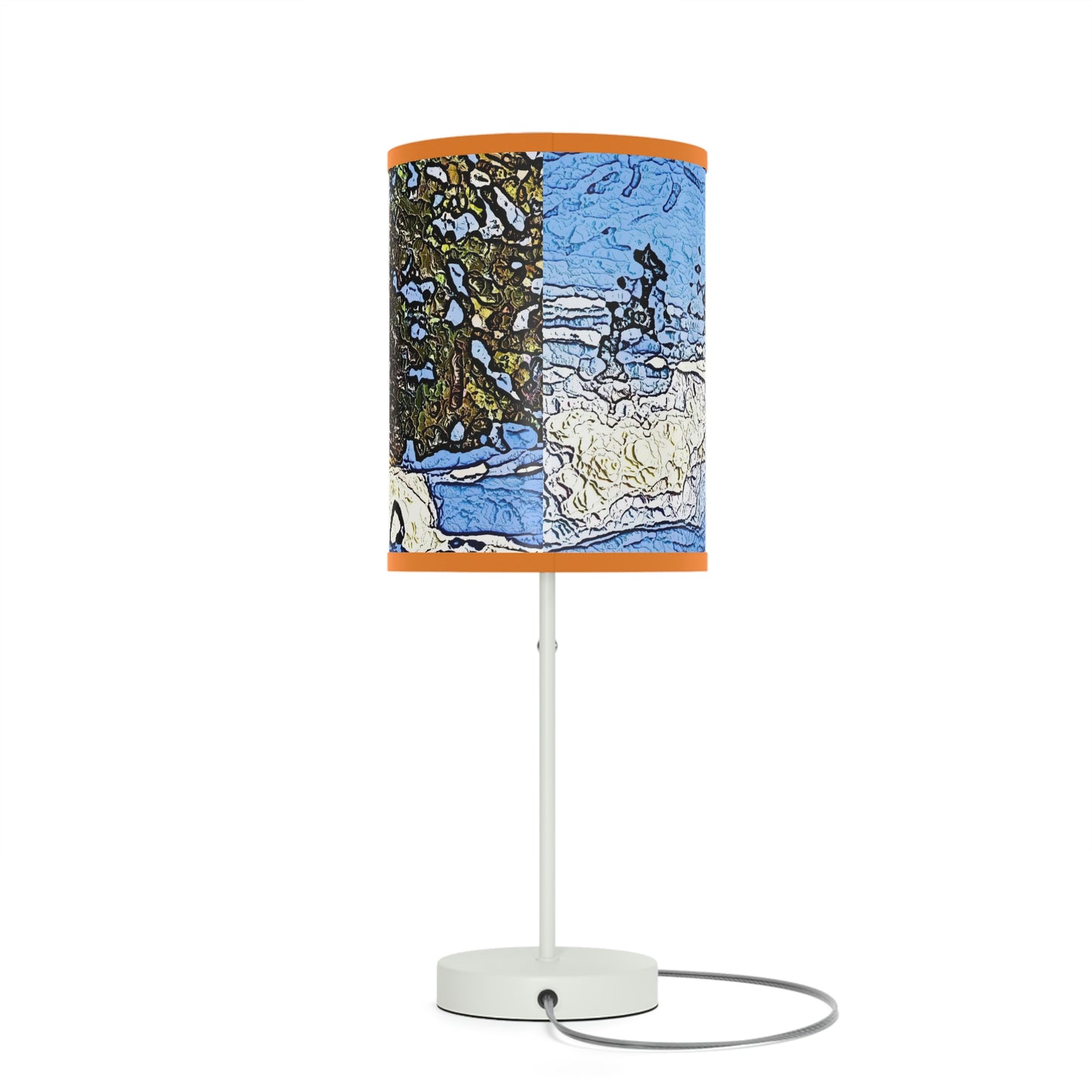 Lamp on a Stand, US|CA plug ... Blasting Through-The-Powder ... 'Central Idaho Mounains ... ' 2Dec22 ...