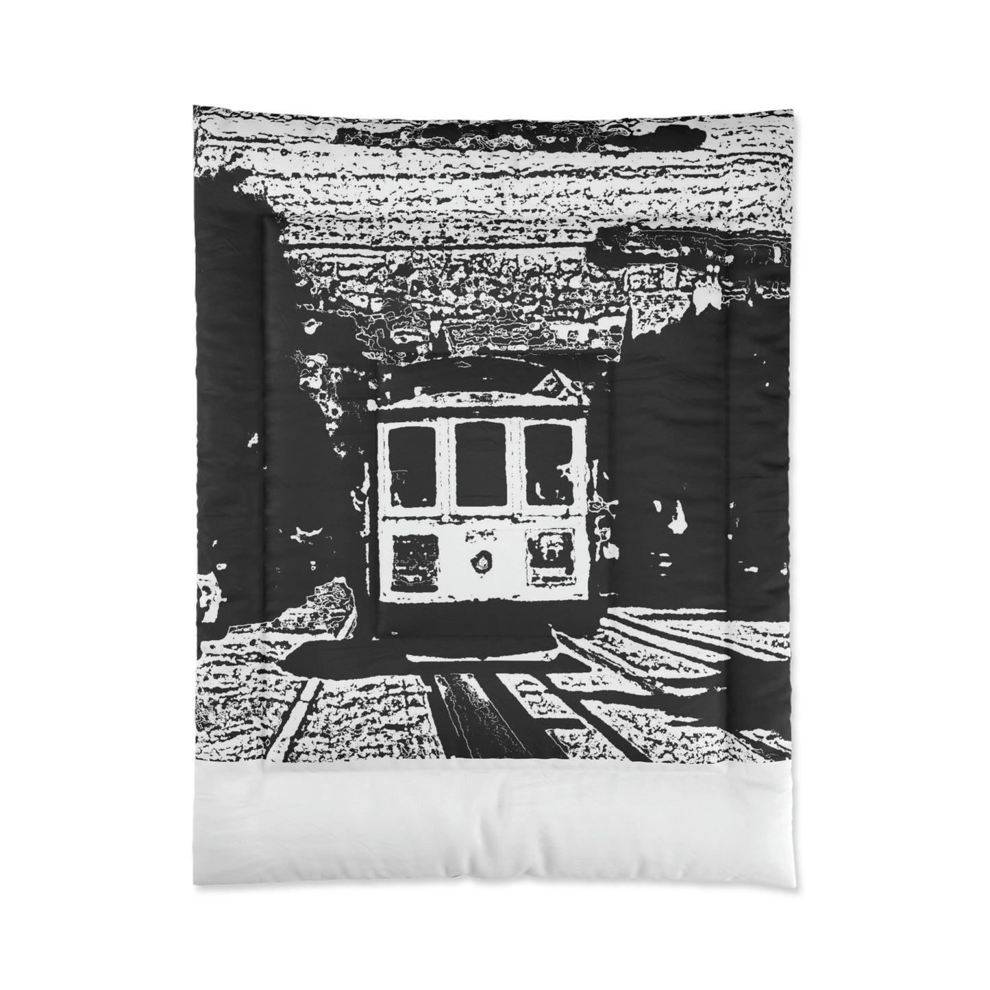 Comforter ... San Francisco ... 'A Rice-A-Roni-A-San Francisco Treat' ... "A Cable Car Classic" ... Family Archives: 1973 ... Original Works ...