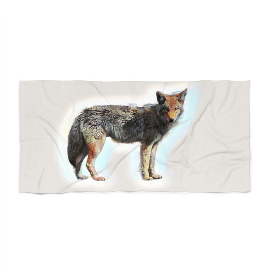 Beach Towel ... Coyote ... "Yosemite Valley: Circa May23 ... KPH Base Photo" ... Original Works ...