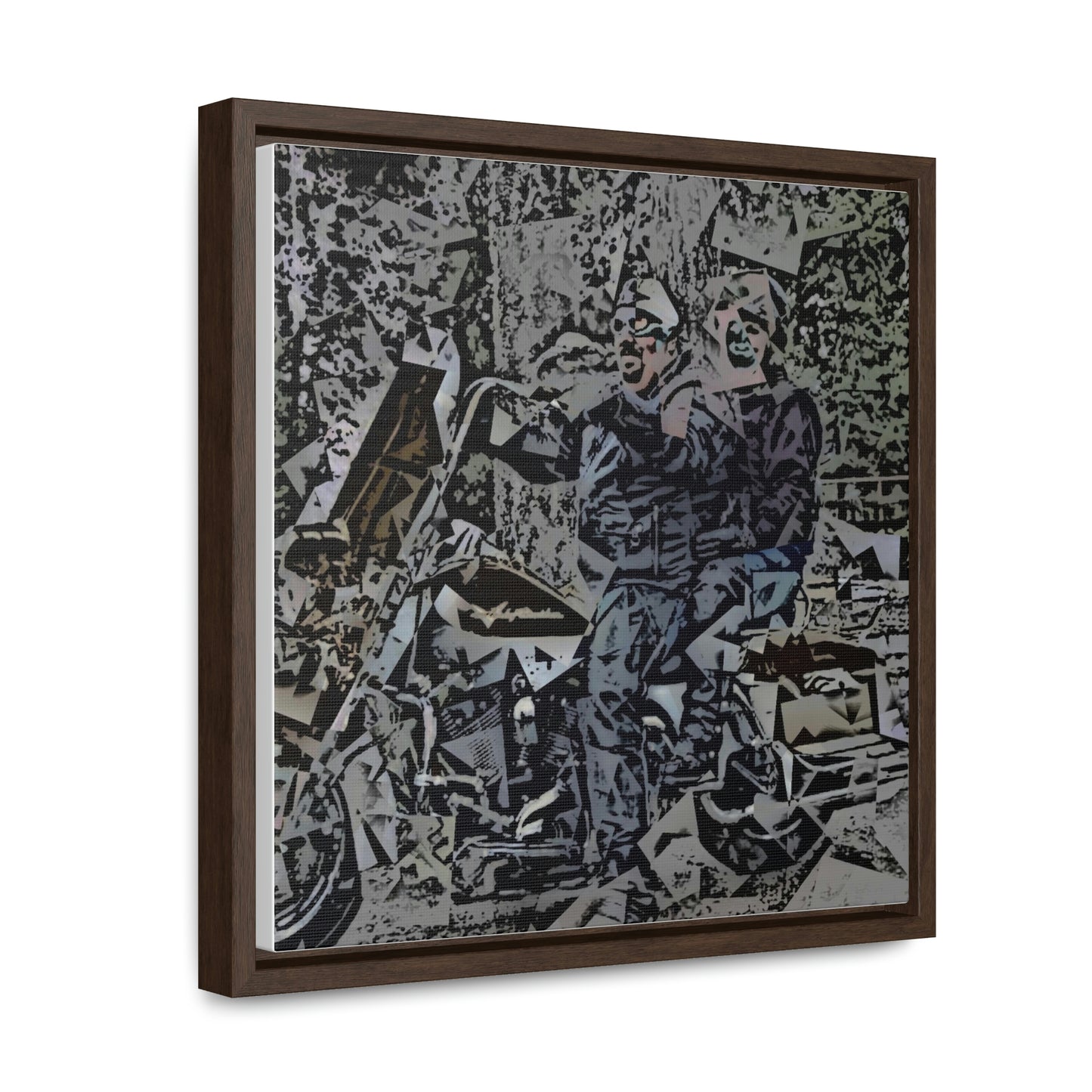 Gallery Canvas Wraps, Square Frame ... The Open Road Beckons ... "Harley 'D' Yearnings ..."  Original Works ...