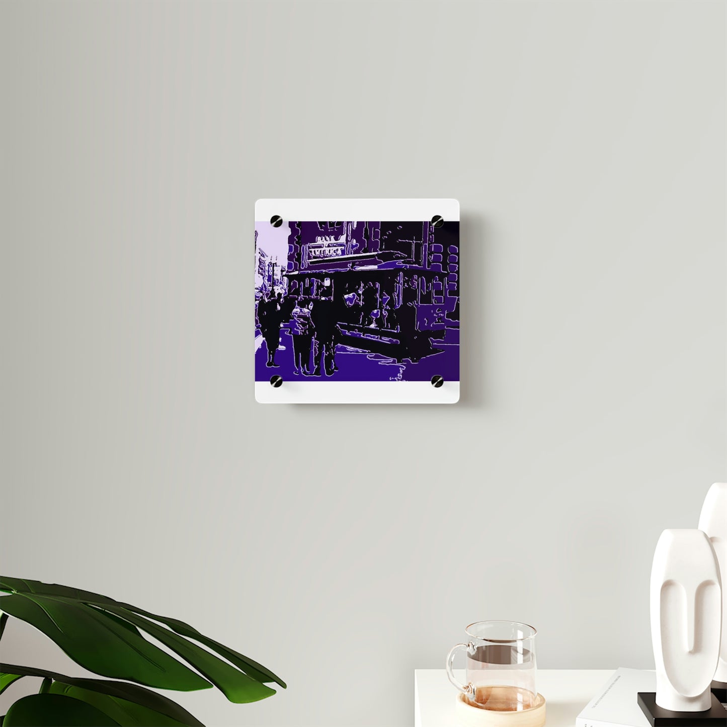 Acrylic Wall Art Panels ... San Francisco ... 'Rice-A-Roni-A-San Francisco Treat' ... "A Cable Car Classic" ... Family Archives: 1973 ... Original Works ...