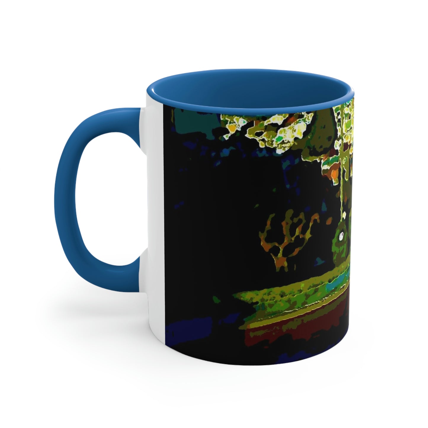 Accent Coffee Mug, 11oz ...  "Lombard Street San Francisco, CA, USA" ... Family Archives 1970's ... Original Works ...