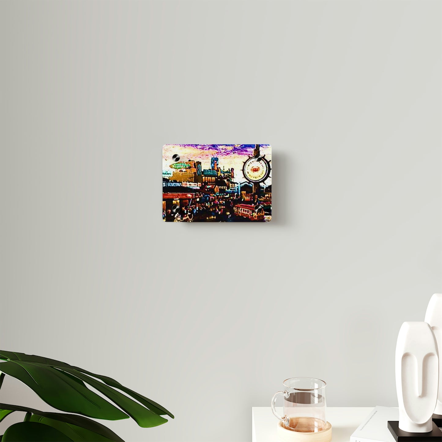 Acrylic Wall Art Panels ... "No.9 Fishermen's Grotto - Fishermen's Wharf, SF, California" ... Family Archives: 1970's ... Original Works ...
