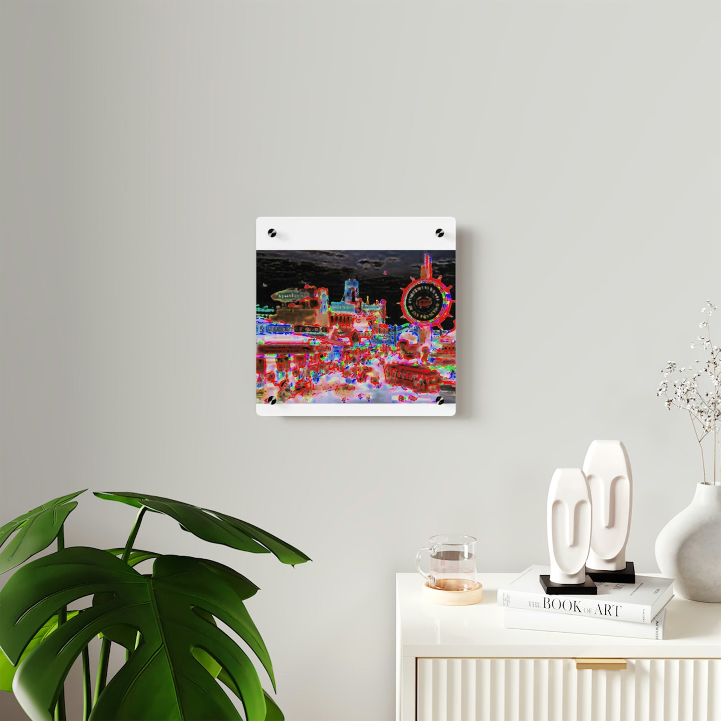 Acrylic Wall Art Panels ..."No.9 Fishermen's Grotto - Fishermen's Wharf, SF, California" ... Family Archives: 1970's ... Original Works ...