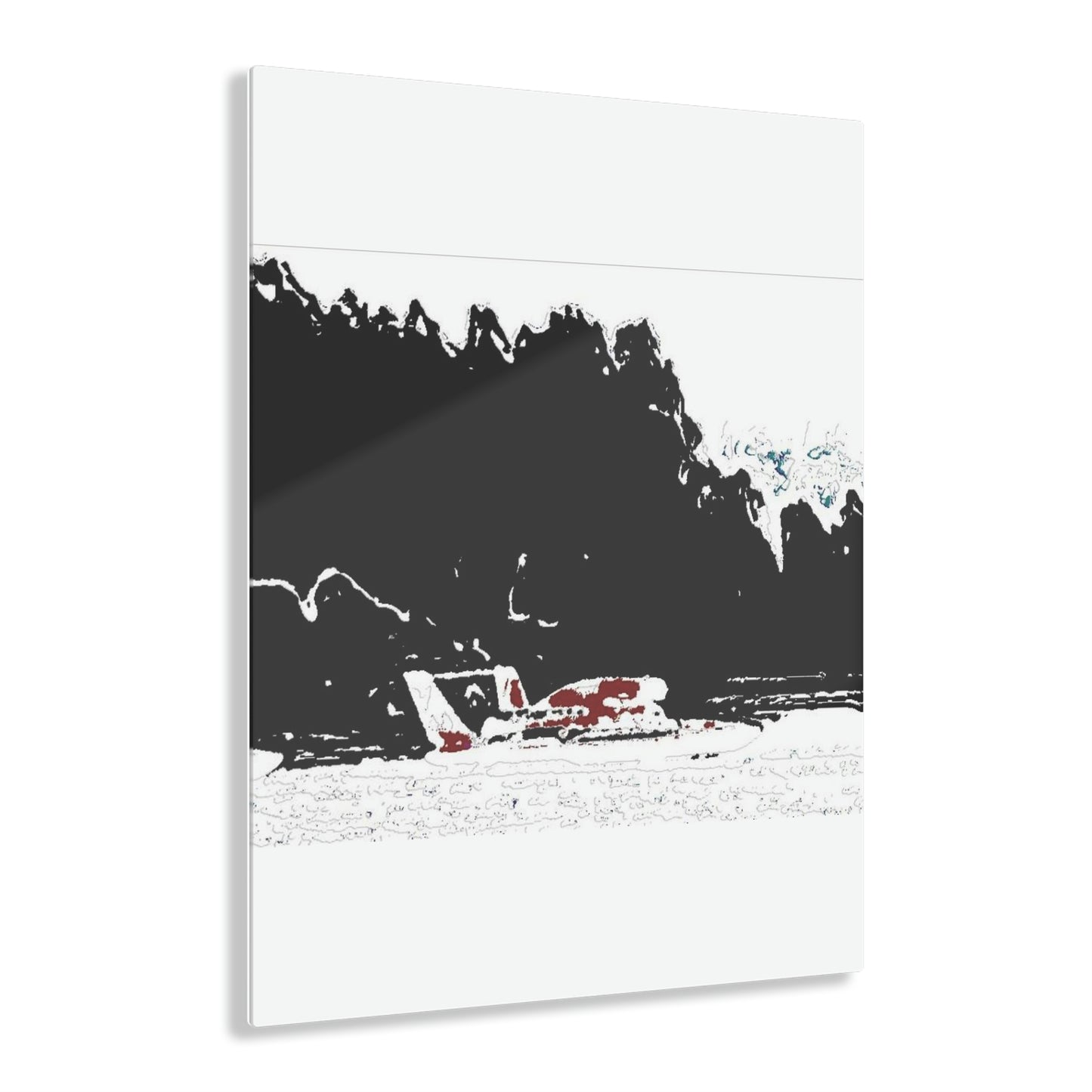 Acrylic Prints ... Seattle Columbia Cup On Lake Washington ... "Dave Wilcox Heads For The Win" ... Associate Gift-Photo ... Original Works ...