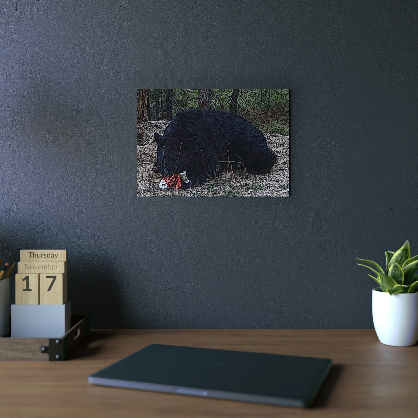 Aluminum Composite Panels ... A Local 'Yogi_3' ... RCY: "Rhett Creek Yogi: 500#'s Of Hungry Black Bear" ... 28-29Sep23 ... Original Works ... Client Project-Folio ...