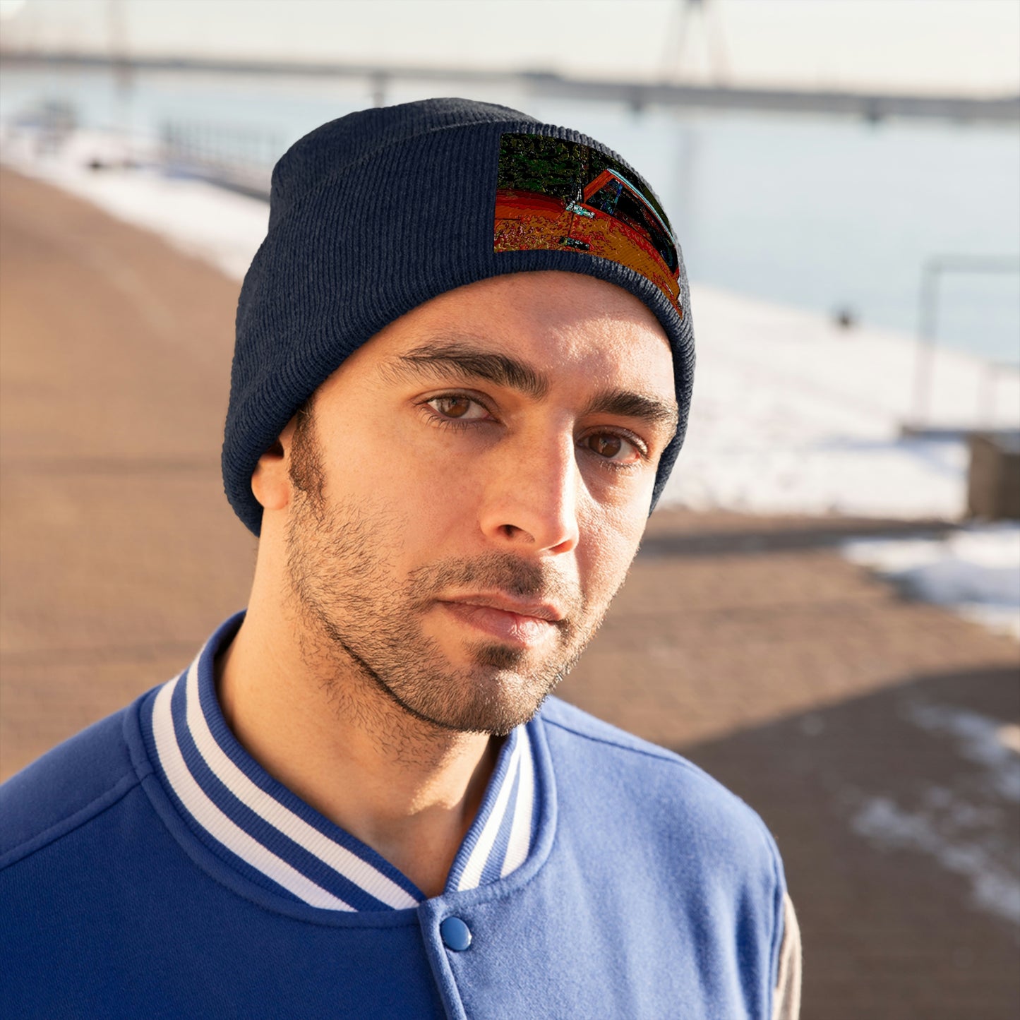 Knit Beanie ... How-To-Drive-Idaho's-Mountain_Roads ... "Like A Professional" ... "Truckin' Like The Doo-Dah-Man" ...