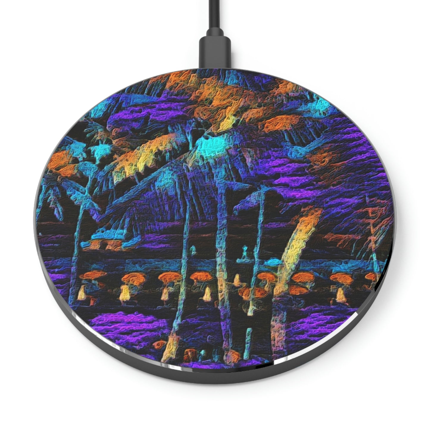 Wireless Charger ... "The Royal Hawai'ian: Waikiki Beach_Beach" ... Honolulu, HI ... October 2014 (Halloween) ... Original Works ...