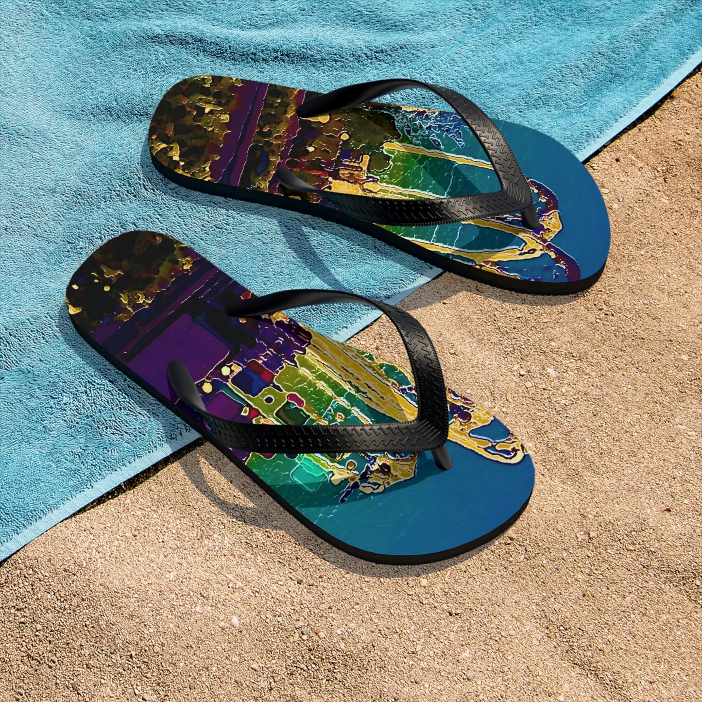 Unisex Flip-Flops ... "Arches 'Like-No-Other' ... " Seattle World's Fair: 1962. A Family Original ...