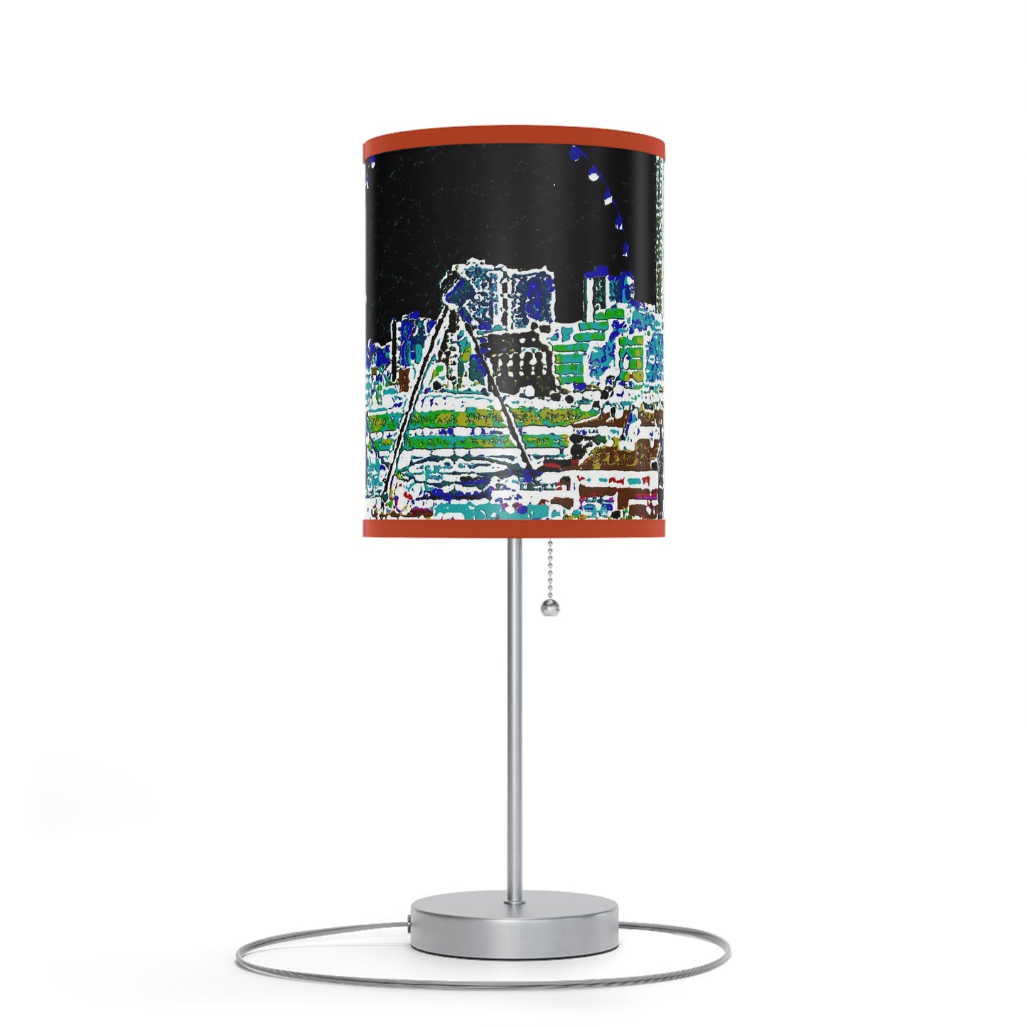 Lamp on a Stand, US|CA plug ... That Classic Wheel ... 'Seattle's Wheel' ... & Old Classic Waterside Vendors ...  'Family Archives' ... Original Works ...