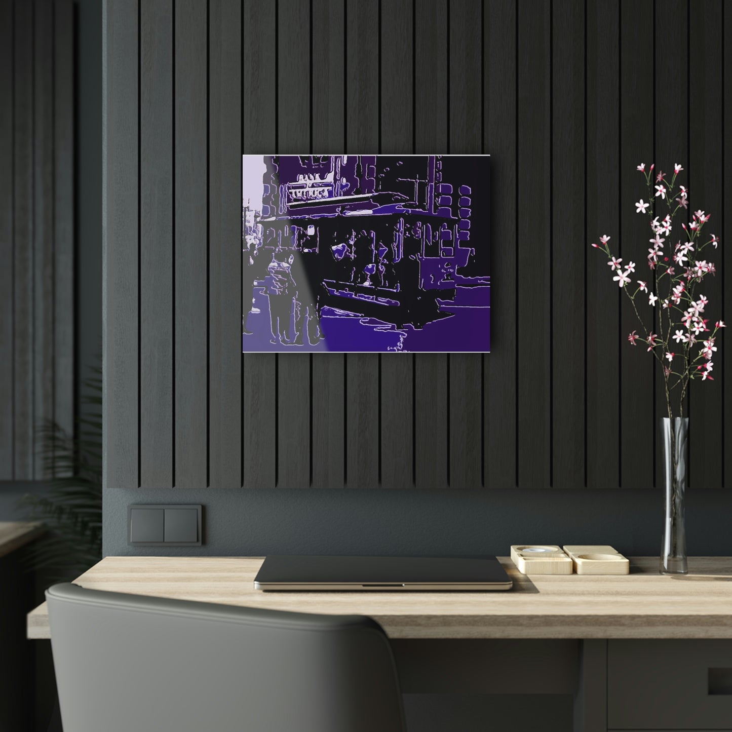 Acrylic Prints ... San Francisco ... 'A Rice-A-Roni-A-San Francisco Treat' ... "A Cable Car Classic" ... Family Archives: 1973 ... Original Works ...