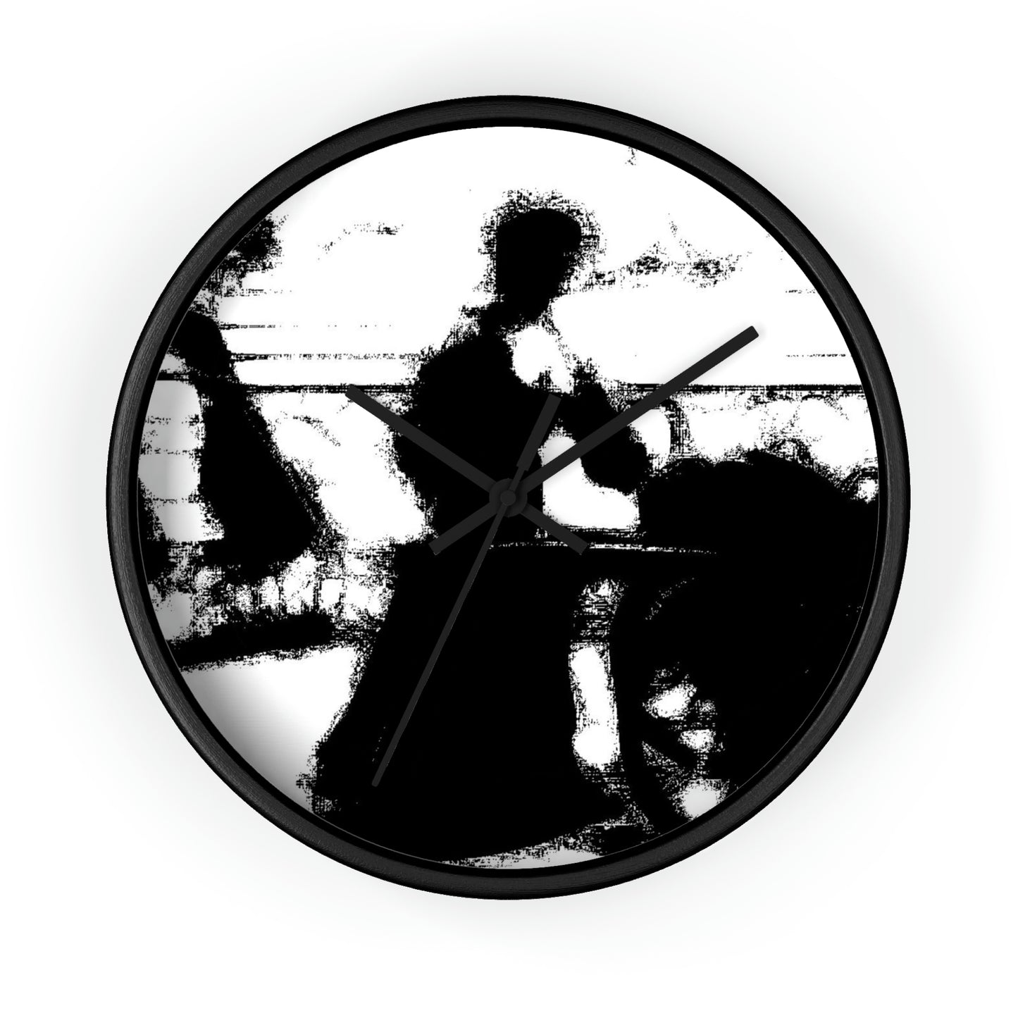 Wall Clock ... Dublin's "Molly Malone Along Grafton Street" ... Cryin' Cockels & Muscles Alive-Alive-Oh ... Circa 2003 ... Original Works ...
