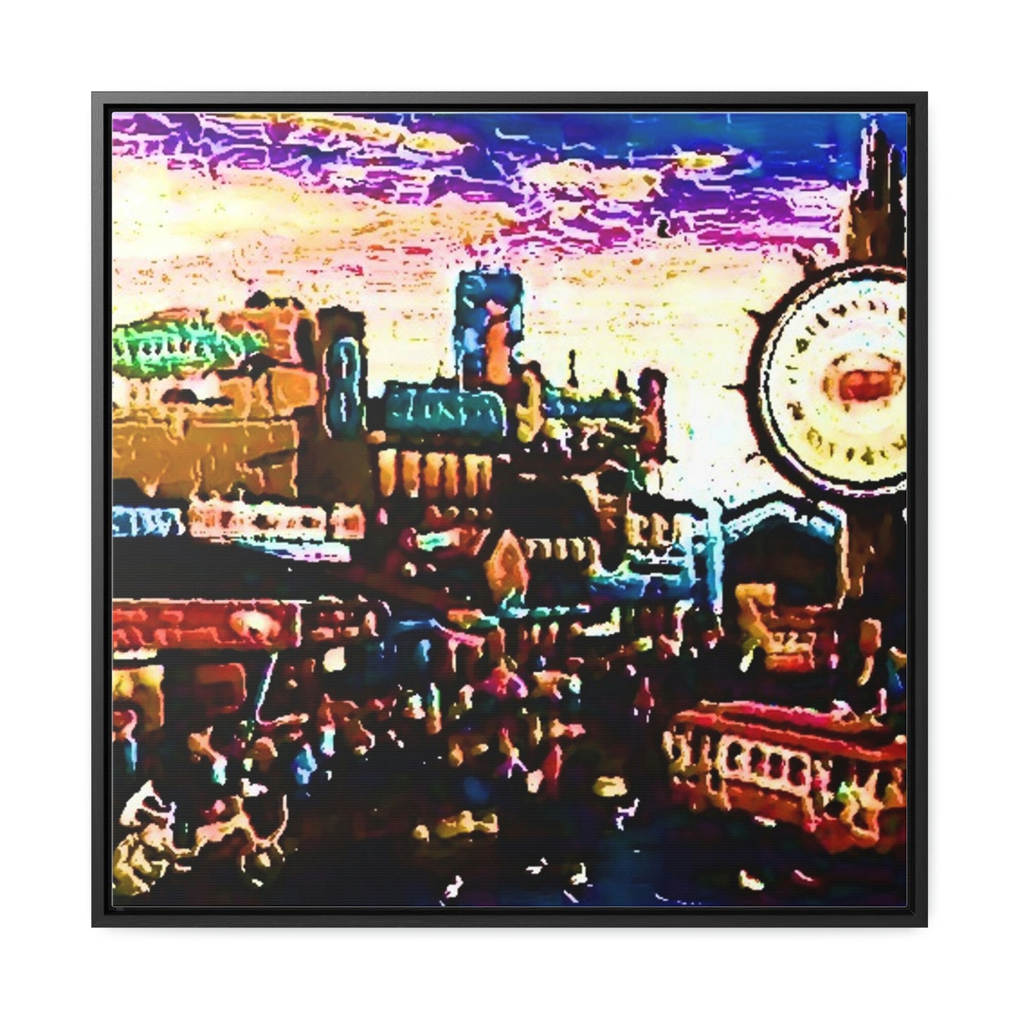Gallery Canvas Wraps, Square Frame ... "No.9 Fishermen's Grotto - Fishermen's Wharf, SF, California" ... Family Archives: 1970's ... Original Works ...