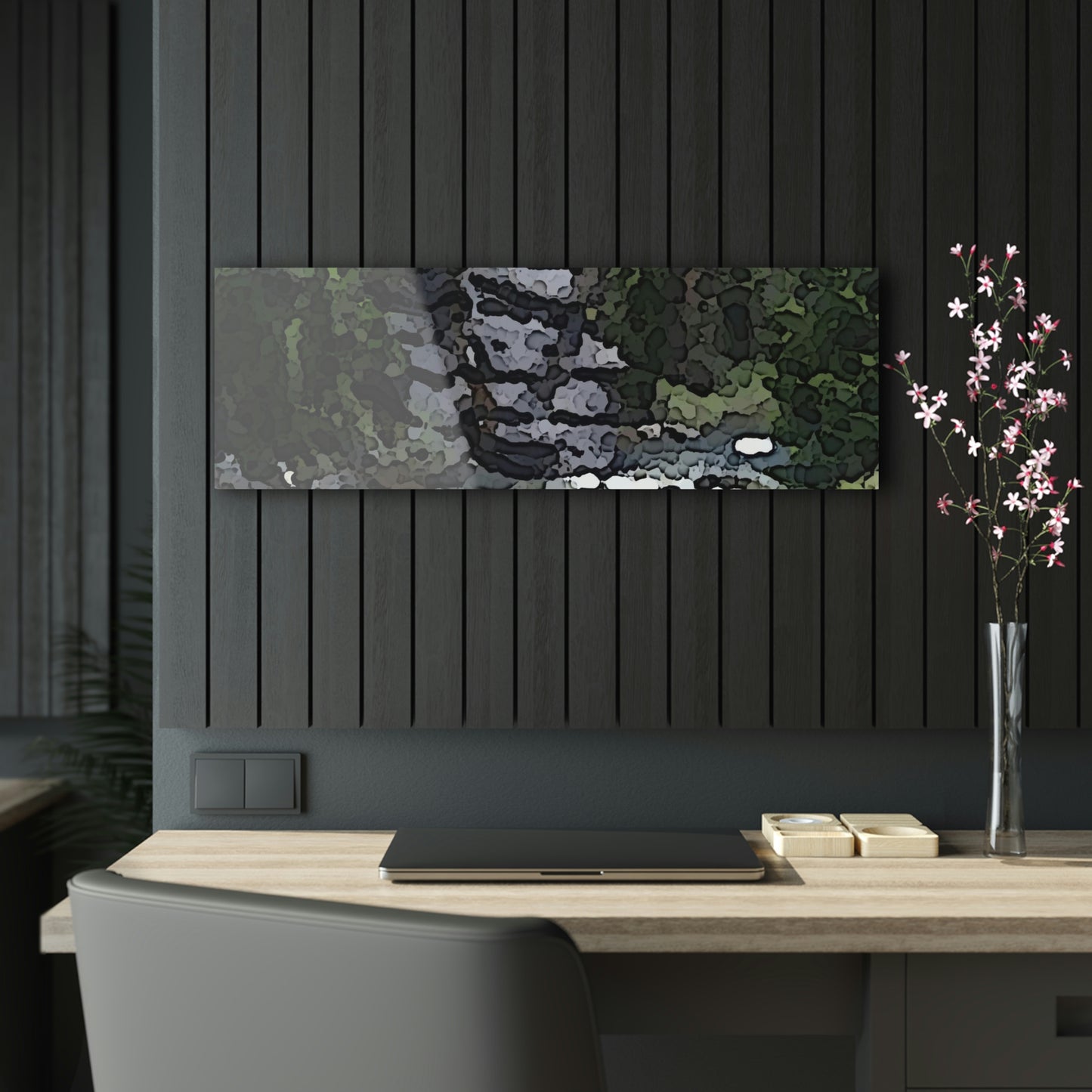Acrylic Prints ...  "I Am Innocent" ... Tricky-Dick Immortalized ... Nixon Rock: Along The River ... Central Idaho, Summer 2020 ... Original Works ...