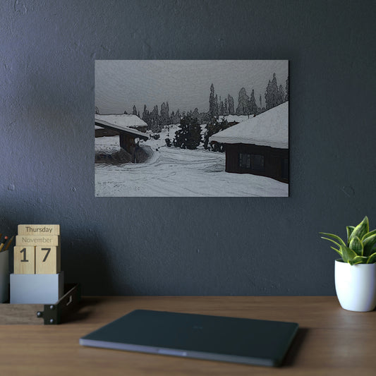 Aluminum Composite Panels ... "Winterscape 'Escape' " ... Its Intrinsic Beauty & Solace ... Winter 2020, Central Idaho, USA ... Original Works ...