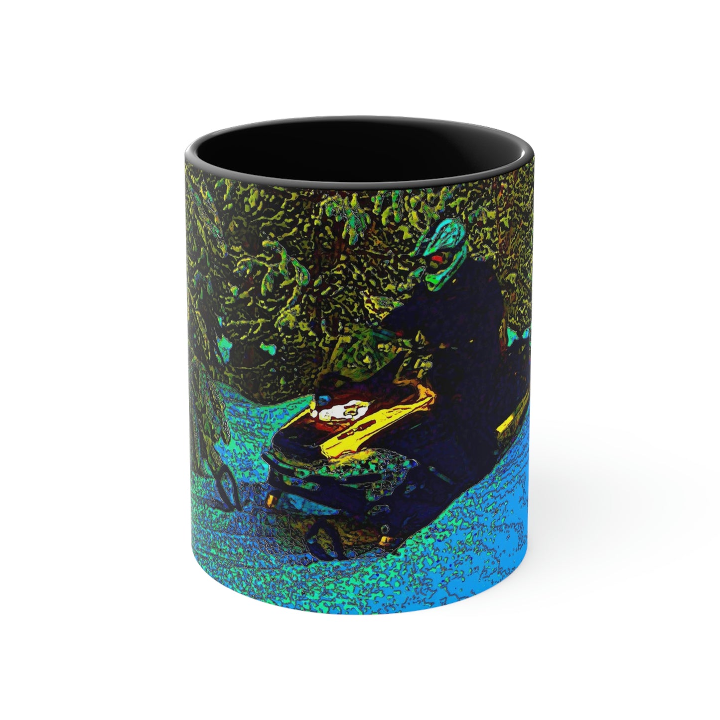 Accent Coffee Mug, 11oz ... Yep ... "Another Day ... Riding Through The Wilderness ... " ... February 2023 ... Original Works ...