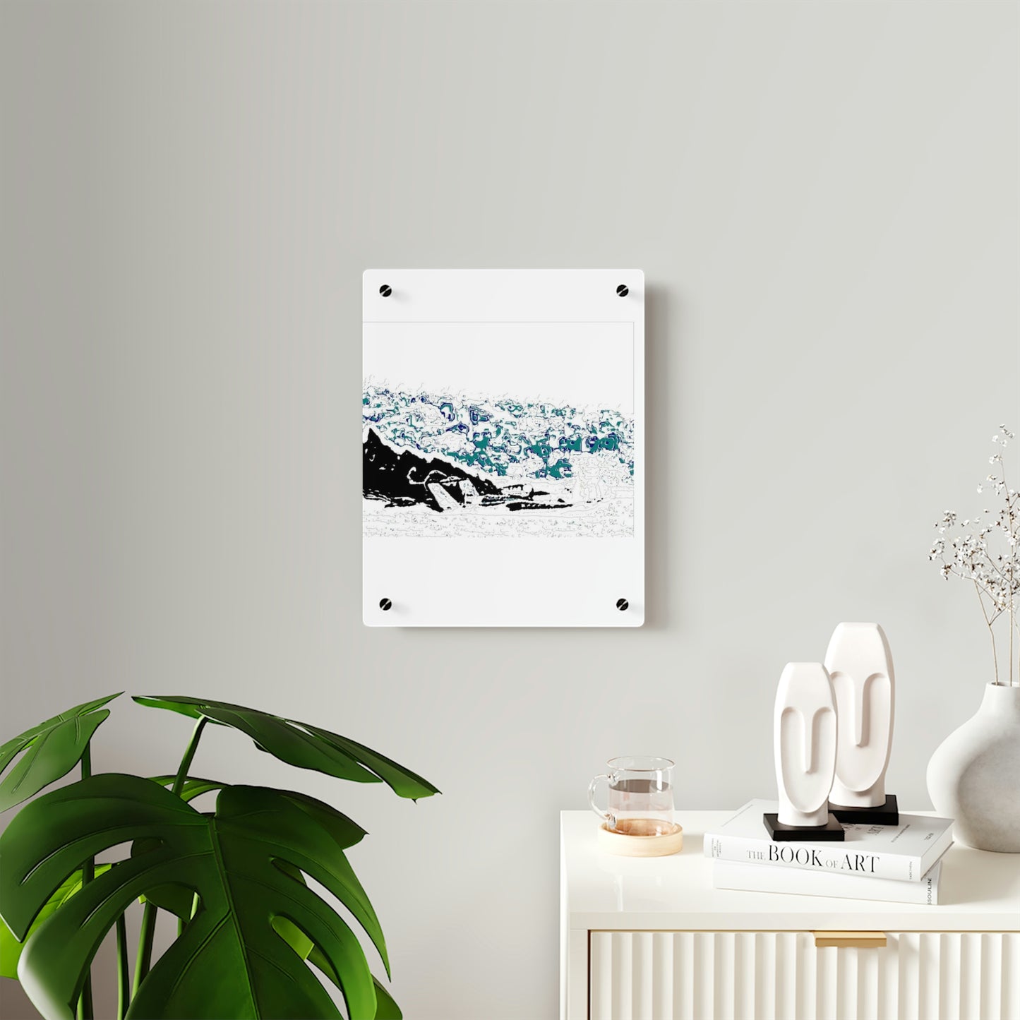 Acrylic Wall Art Panels ... Seattle Columbia Cup On Lake Washington ... "Dave Wilcox Heads For The Win" ... Associate Gift-Photo ... Original Works ...