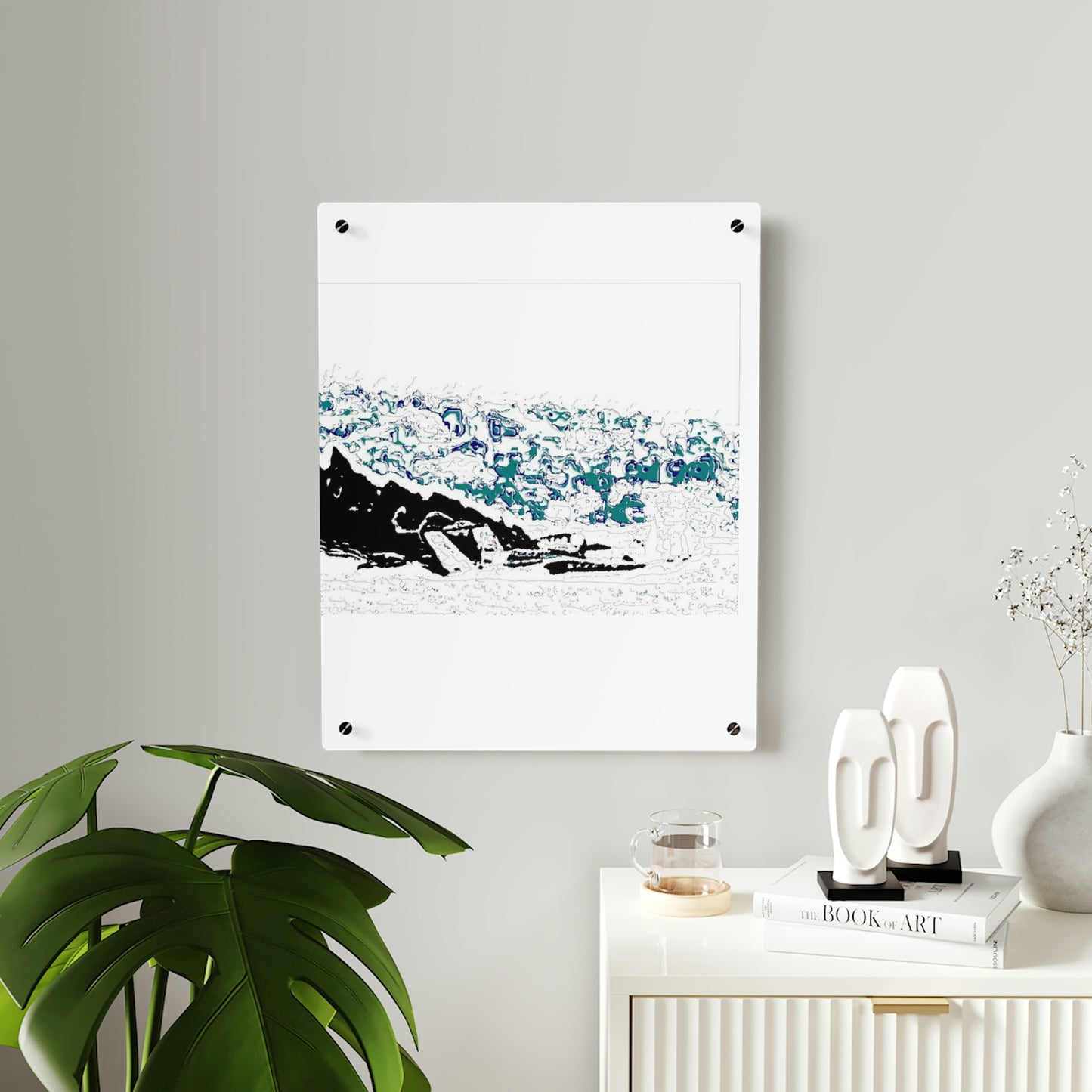 Acrylic Wall Art Panels ... Seattle Columbia Cup On Lake Washington ... "Dave Wilcox Heads For The Win" ... Associate Gift-Photo ... Original Works ...