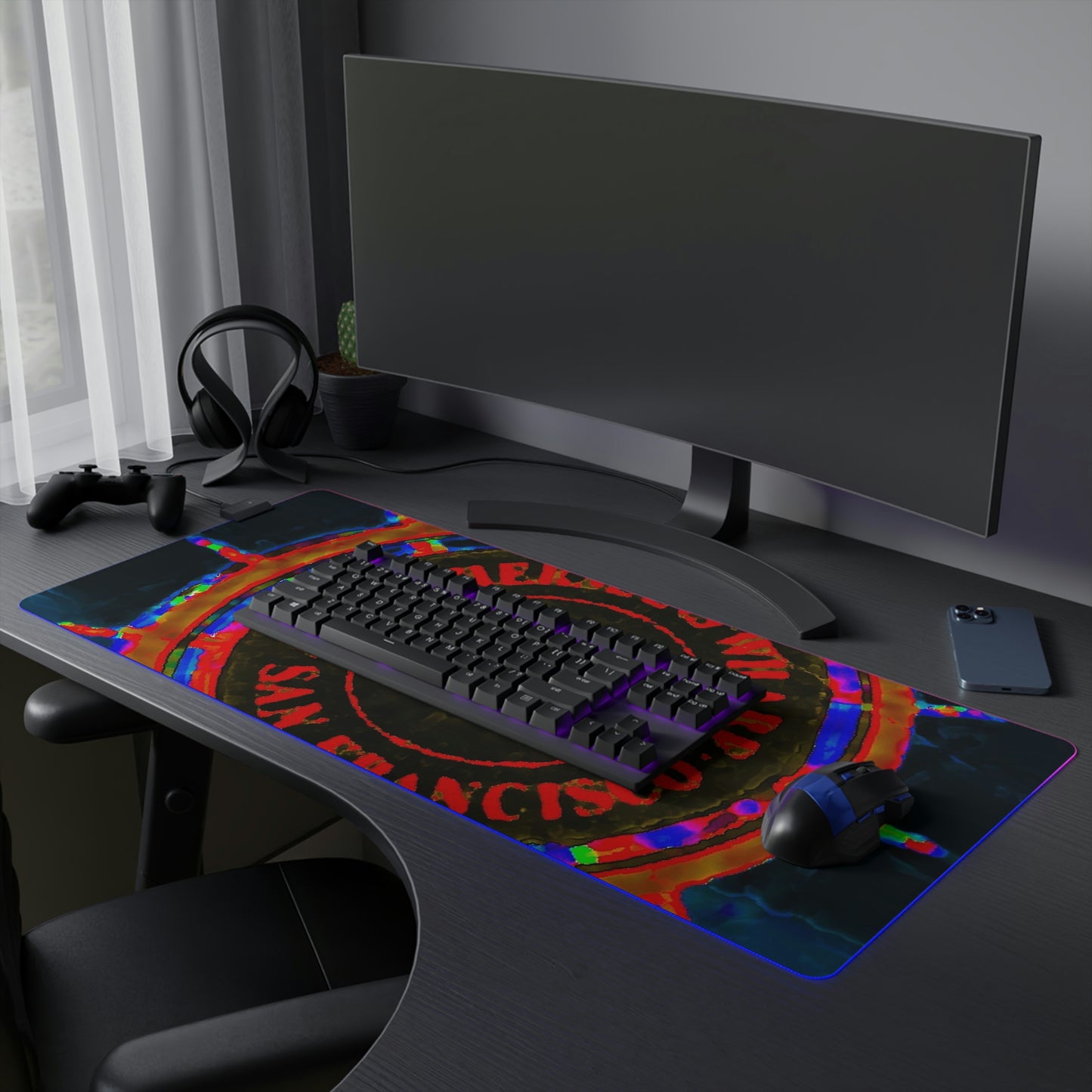 LED Gaming Mouse Pad ...  "No.9 Fishermen's Grotto - Fishermen's Wharf, SF, California" ... Family Archives: 1970's ... Original Works ...