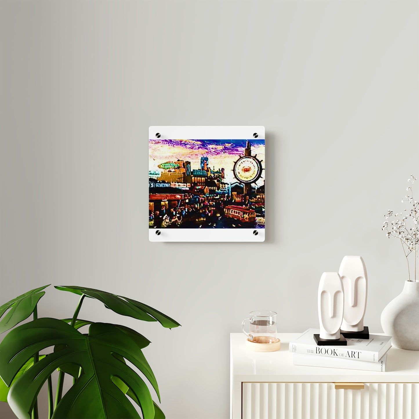 Acrylic Wall Art Panels ... "No.9 Fishermen's Grotto - Fishermen's Wharf, SF, California" ... Family Archives: 1970's ... Original Works ...