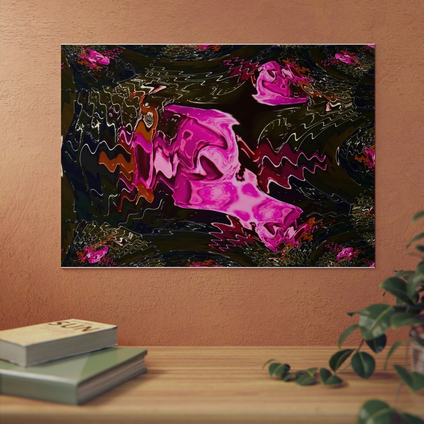 Aluminum Composite Panels ... A Colleague Over-Seas_2 ... "L'Octobrette Brasilli Travestii" ... (Business Card Project) ... Original Works ...