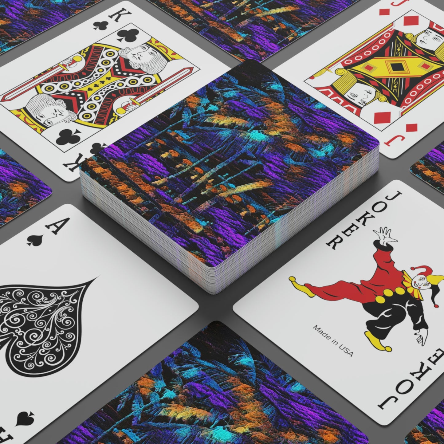 Custom Poker Cards ... "The Royal Hawai'ian: Waikiki Beach_Beach" ... Honolulu, HI ... Ocotber 2014 (Halloween) ... Original Works ...