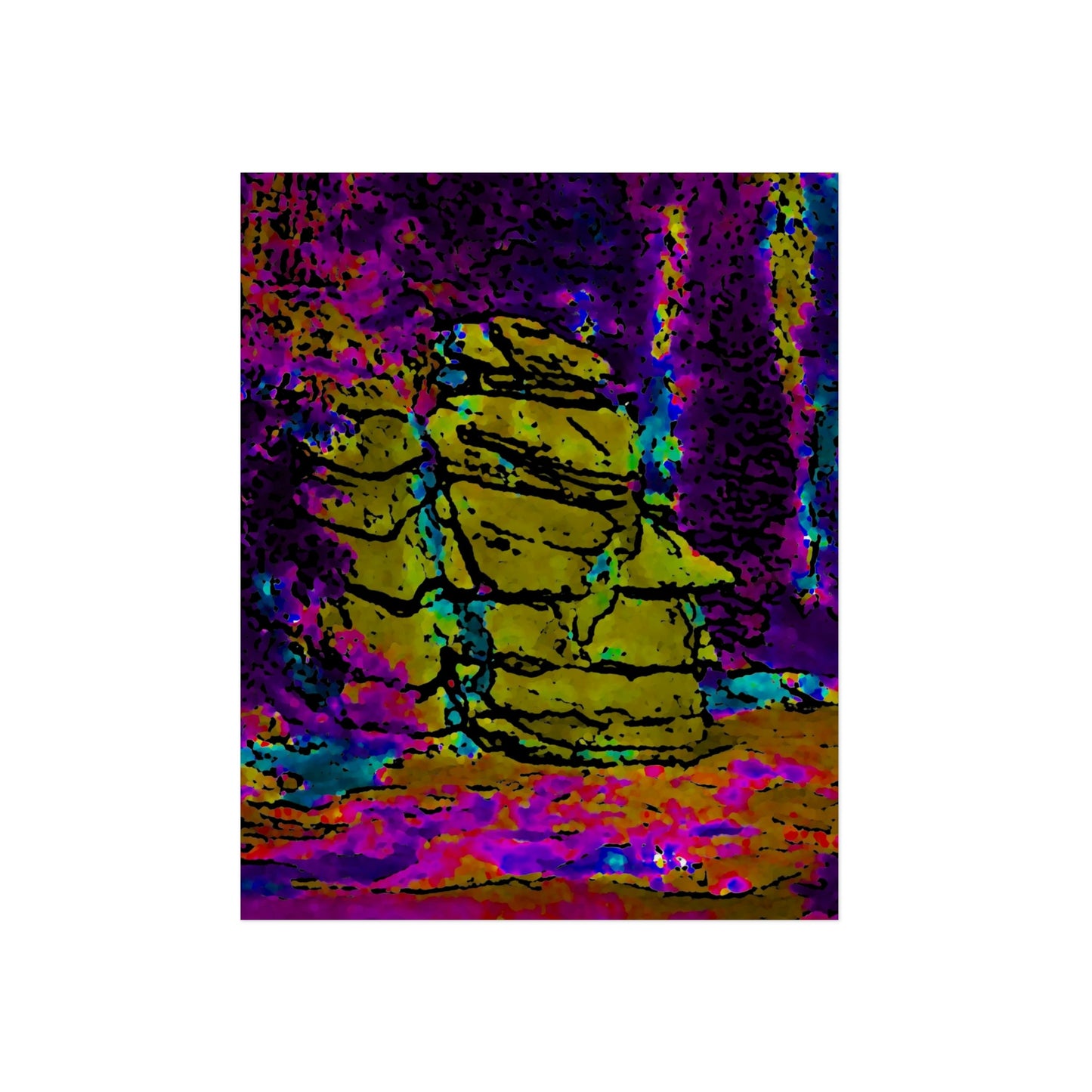 Aluminum Composite Panels ... "I Am Innocent ... I Am Innocent!" ... Nixon Rock_2 ... Central Idaho ... Original Works ...