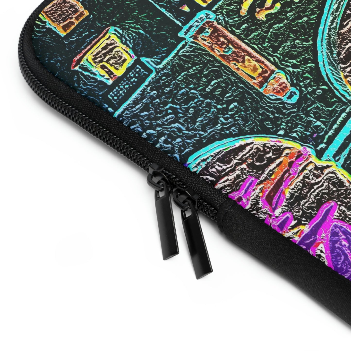Laptop Sleeve ... "La Grande Entree" At: 'The Pink Palace' ... The Royal Hawai'ian ... Honolulu, HI ... '27Oct2014' ... Original Works ...