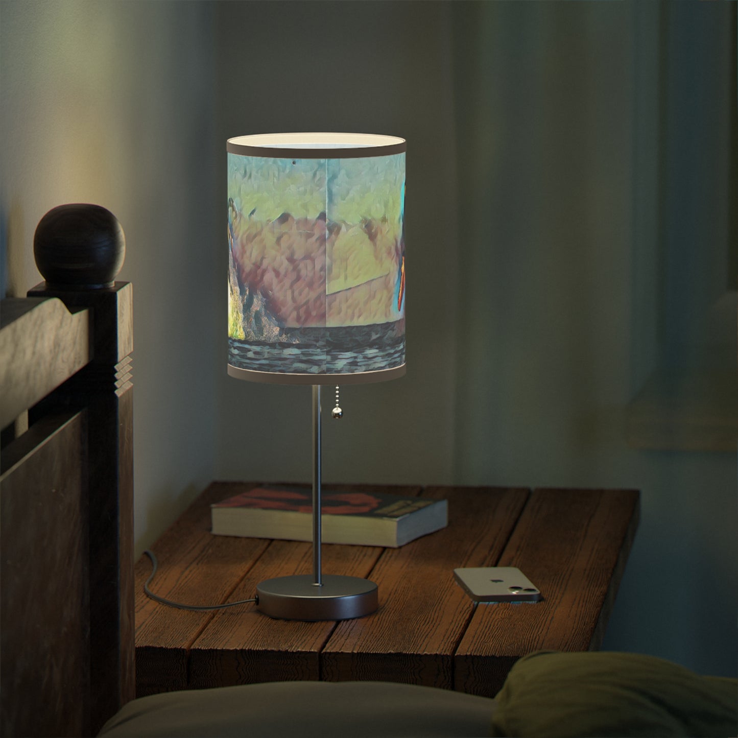 Lamp on a Stand, US|CA plug ... An Extraordinary Humpback Breach ... 'With Explosive Energy' ... Family Archives (KPH) ... Circa: 21st Century. Maui, HI ... Original Works ...