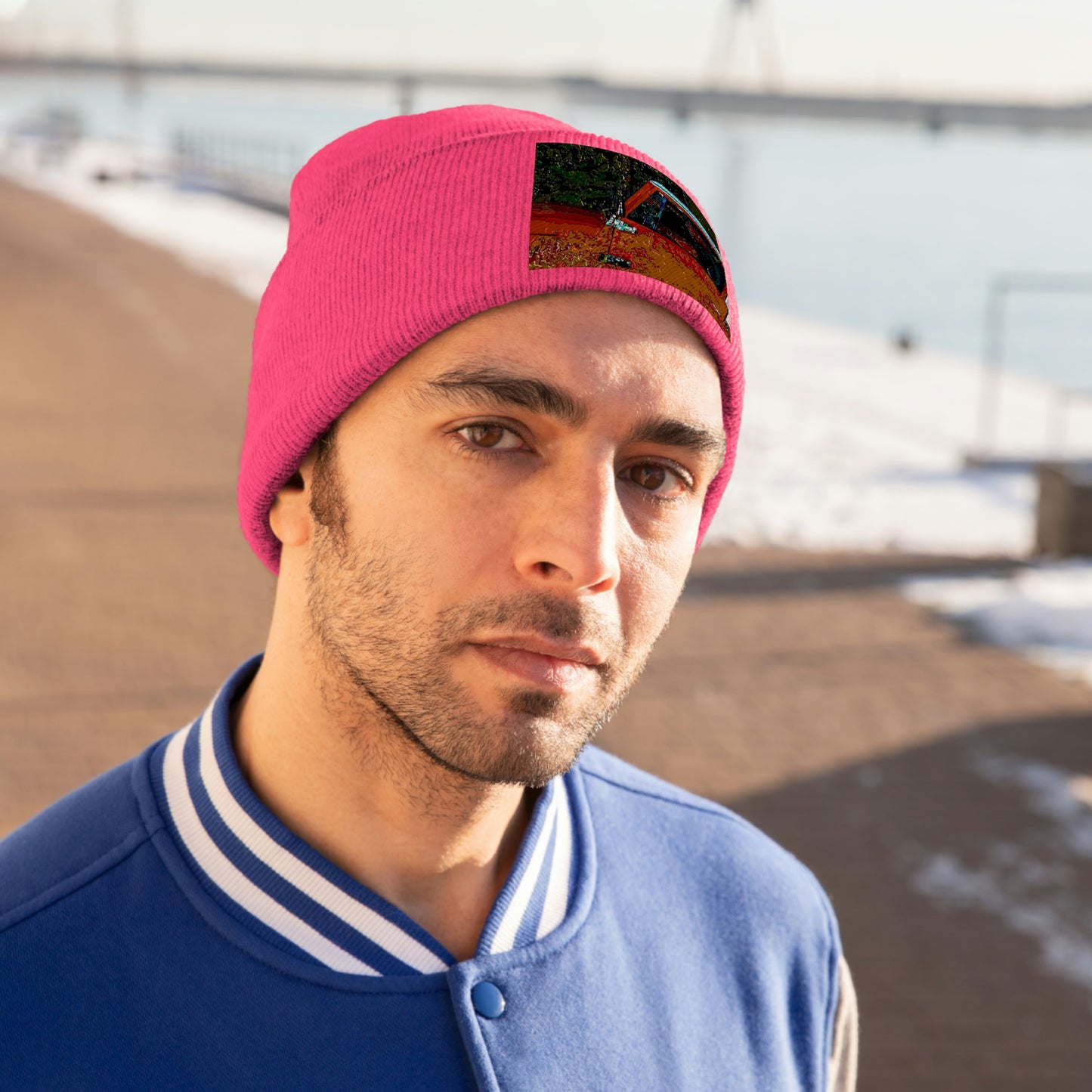 Knit Beanie ... How-To-Drive-Idaho's-Mountain_Roads ... "Like A Professional" ... "Truckin' Like The Doo-Dah-Man" ...