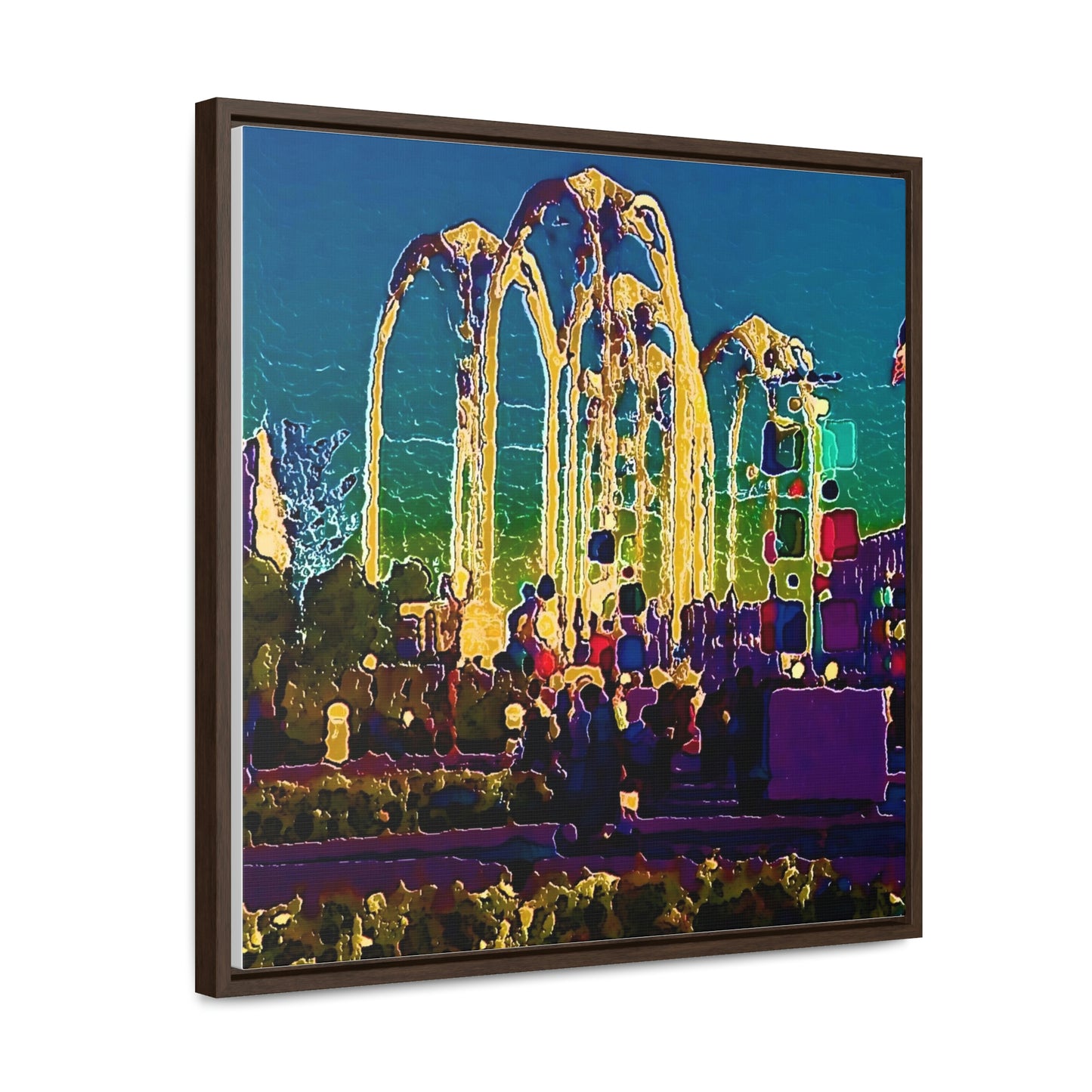 Gallery Canvas Wraps, Square Frame ... "Arches 'Like-No-Other' ... " Seattle World's Fair: 1962. A Family Original ...
