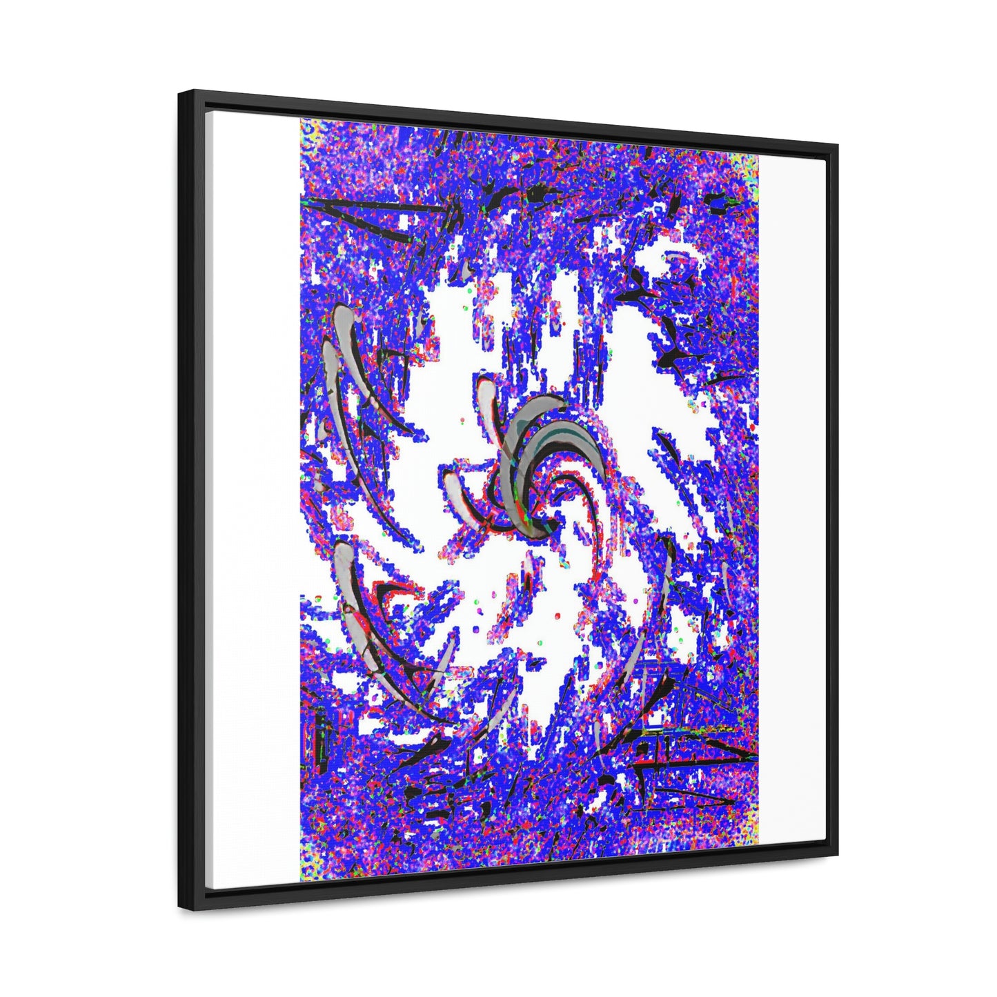 Gallery Canvas Wraps, Square Frame ... "Waning Moon" ... Central Idaho ... October 2022 ... Rendering Time: 22 Hours ... Original Works ...